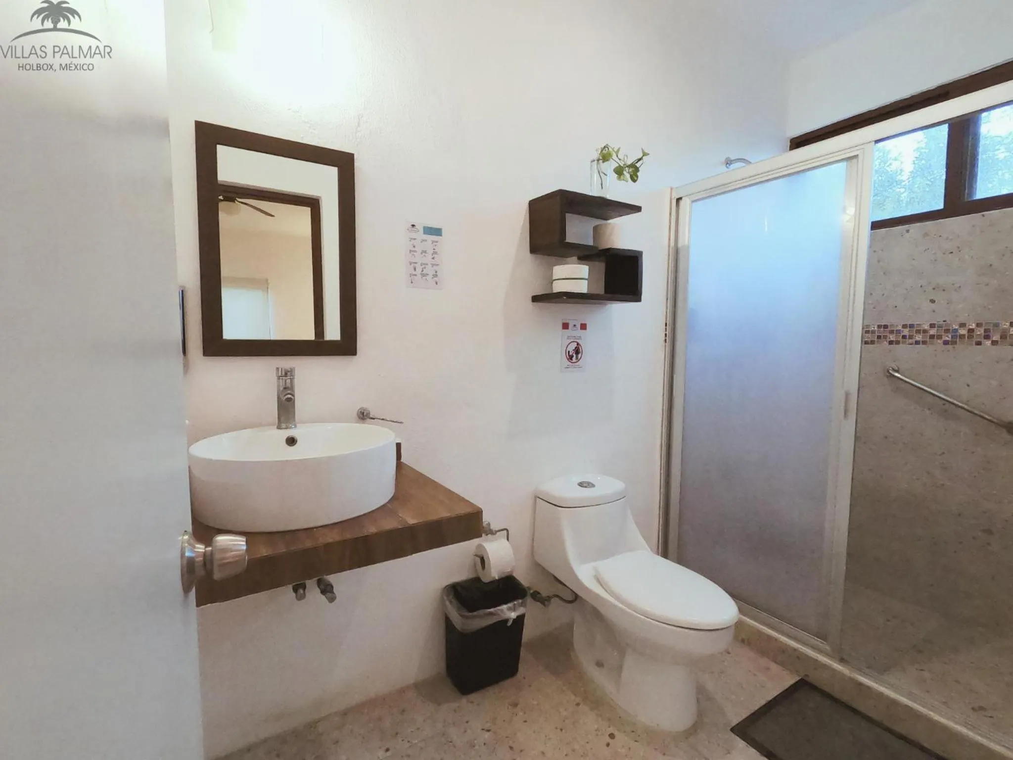 Bathroom in Villas Palmar Holbox