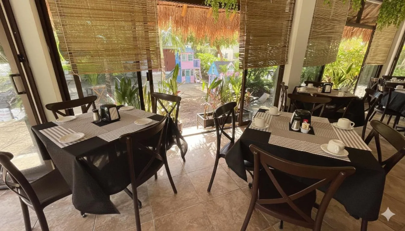 Breakfast in Villas Palmar Holbox