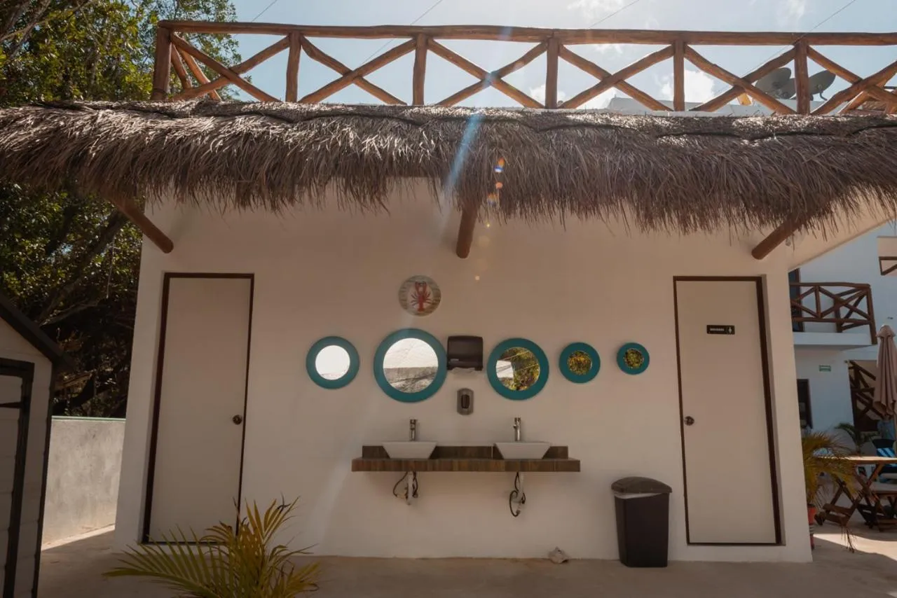 Patio in Villas Palmar Holbox