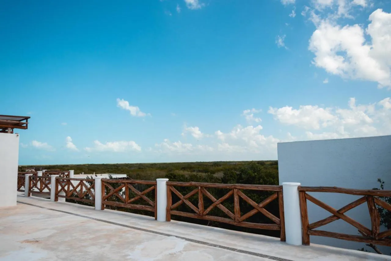 Balcony/Terrace in Villas Palmar Holbox