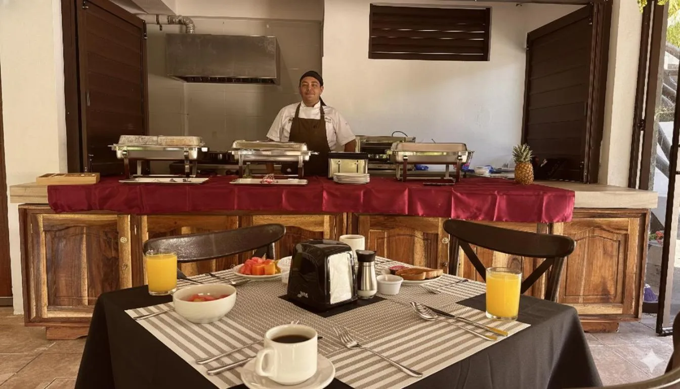 Breakfast in Villas Palmar Holbox