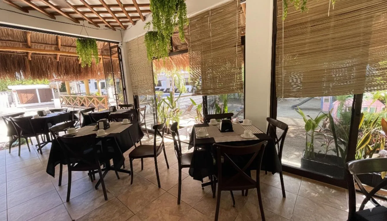 Breakfast in Villas Palmar Holbox