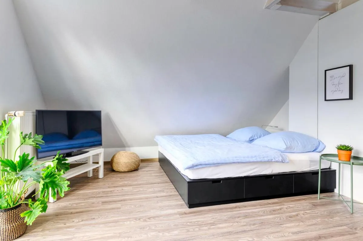 Bed in Altstadt Apartments Verden