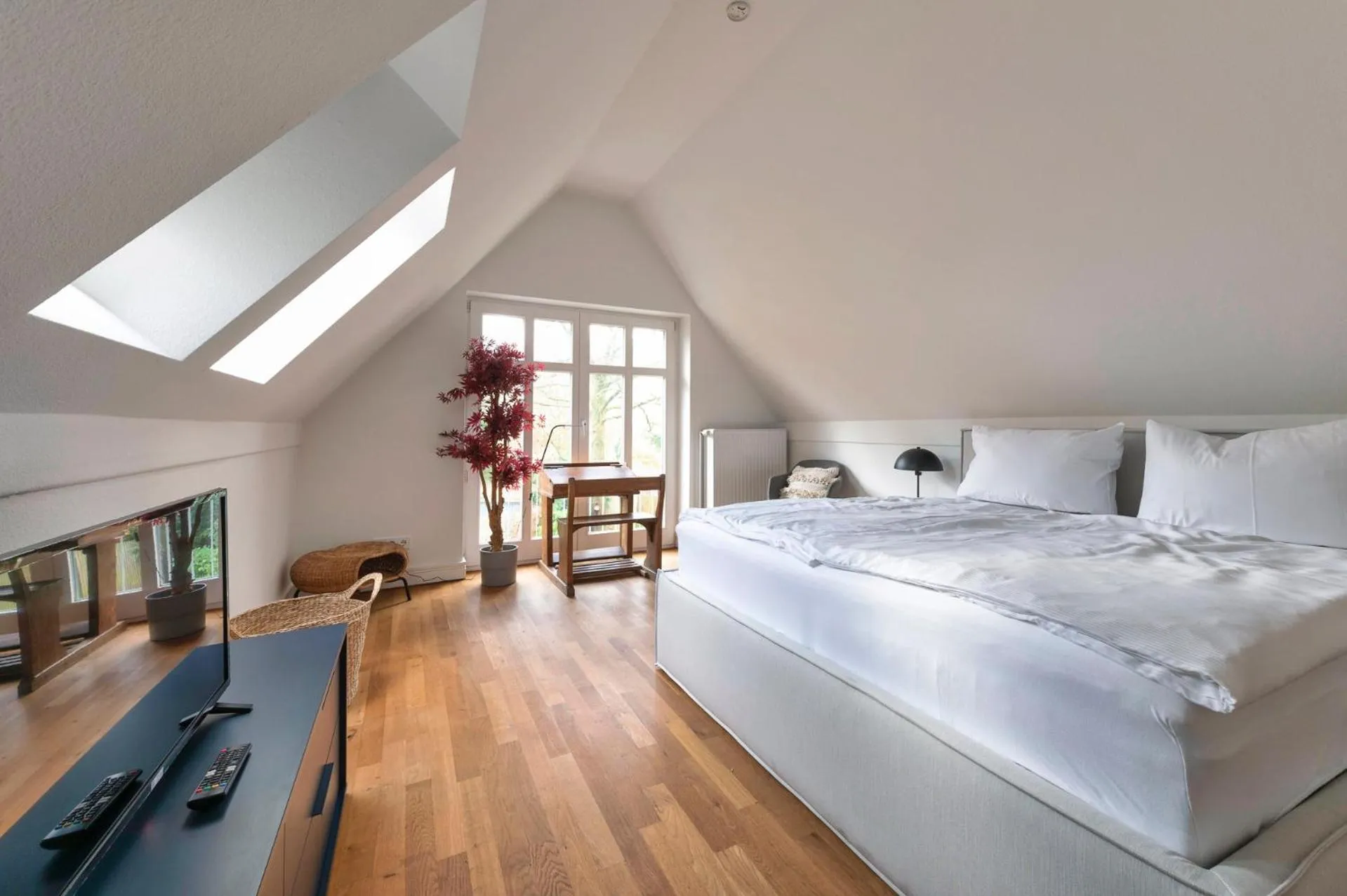 Bed in Altstadt Apartments Verden