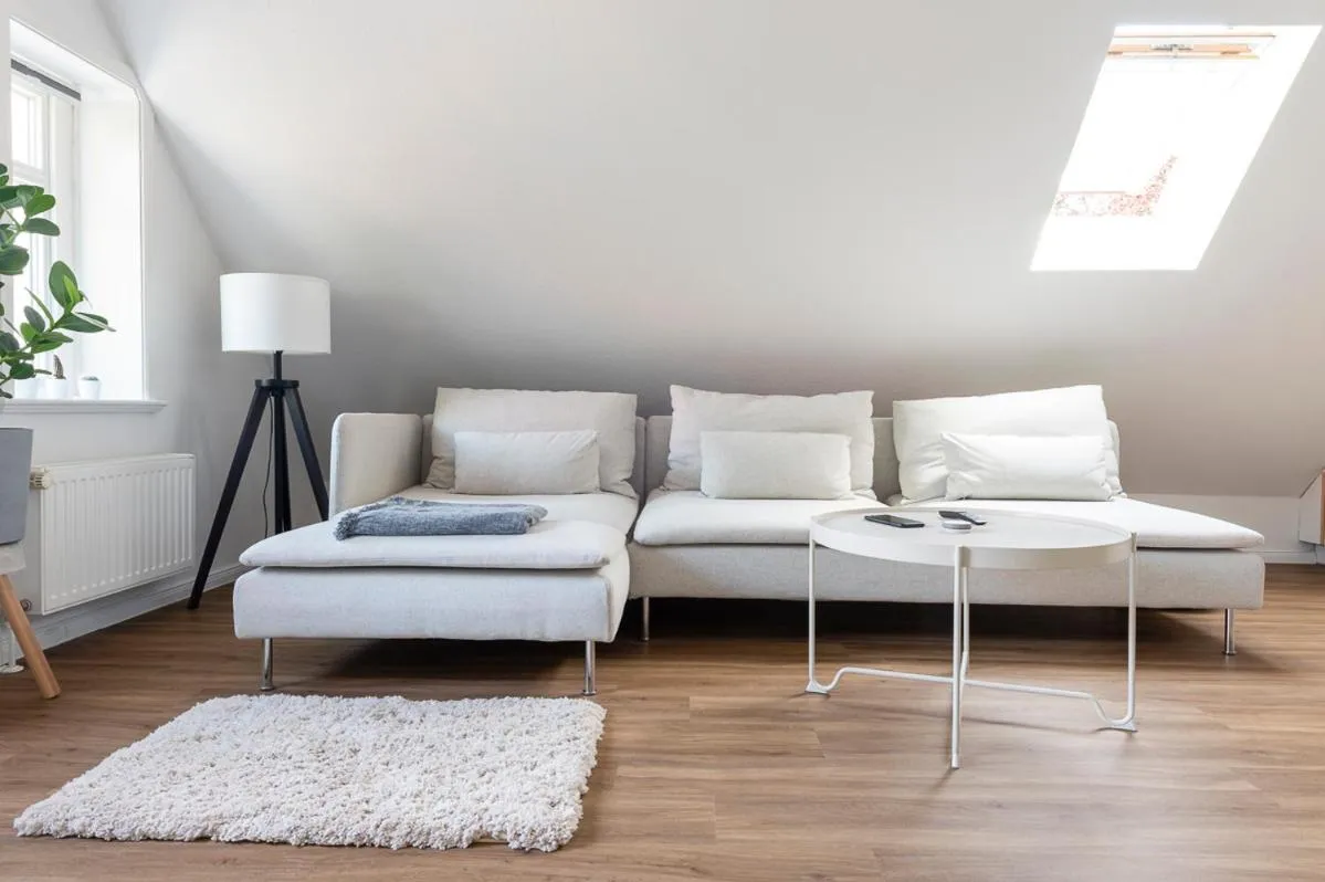 Living room in Altstadt Apartments Verden