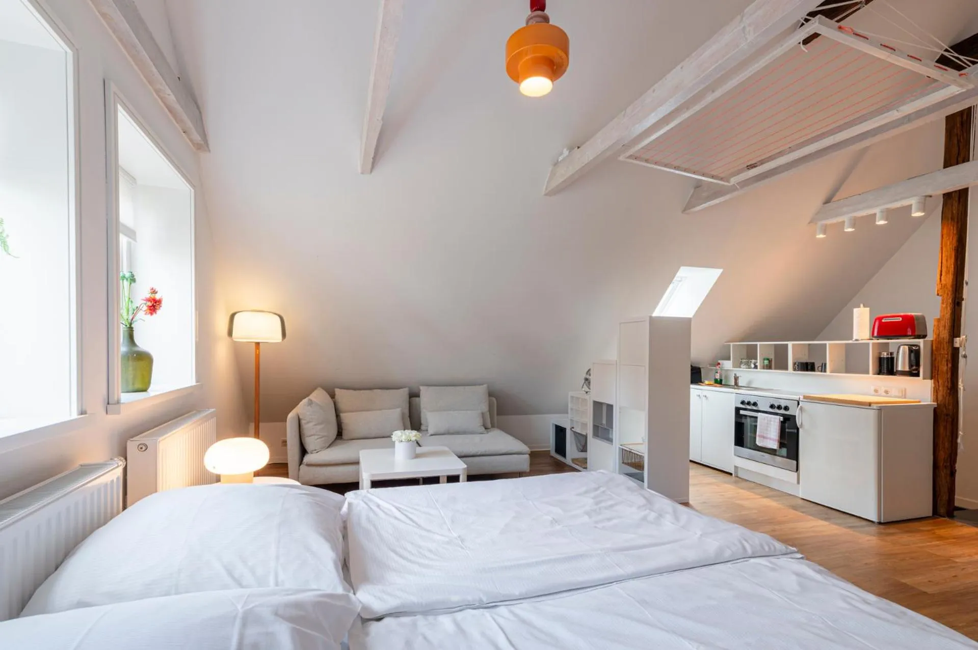 Bed in Altstadt Apartments Verden