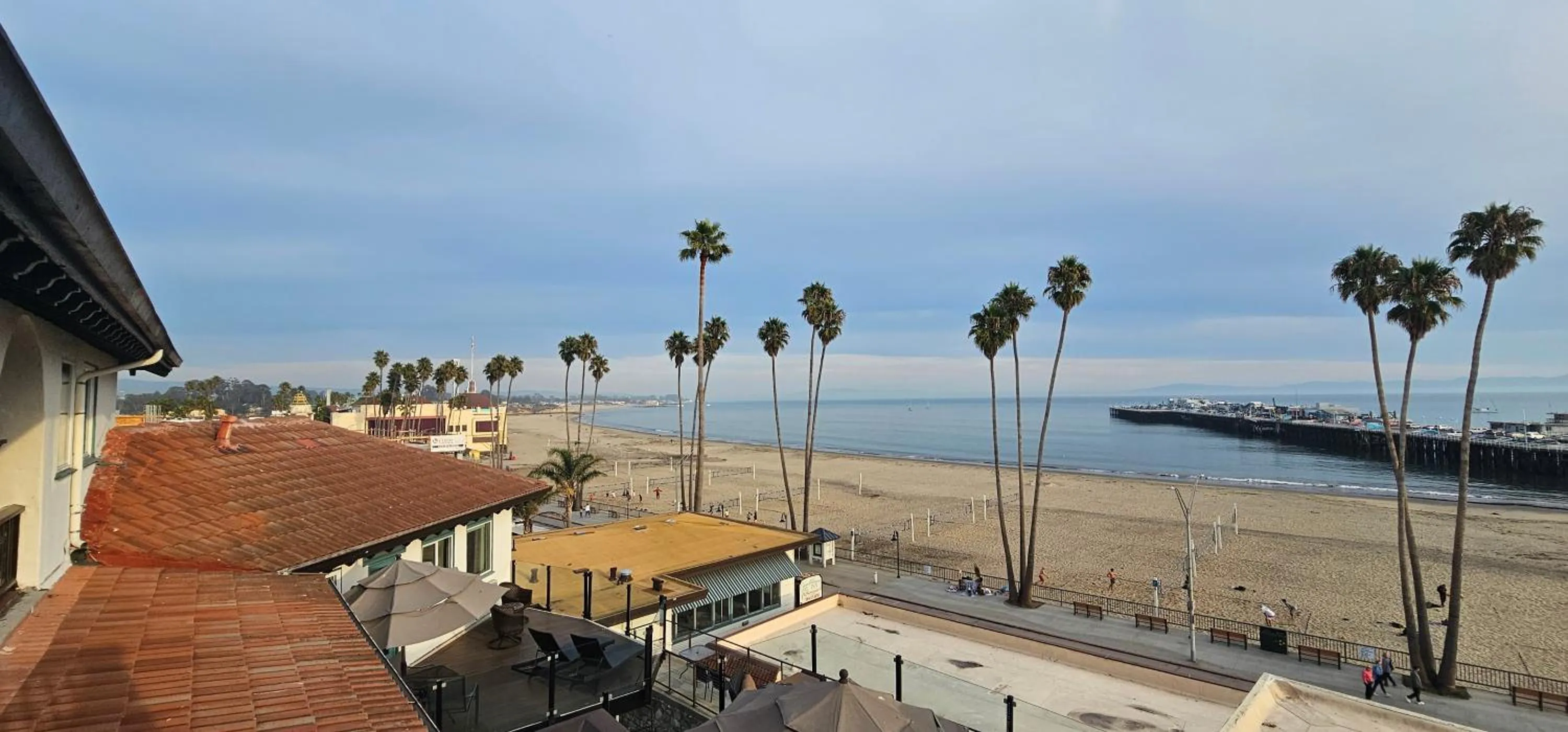 Balcony/Terrace in Casablanca Inn on The Beach