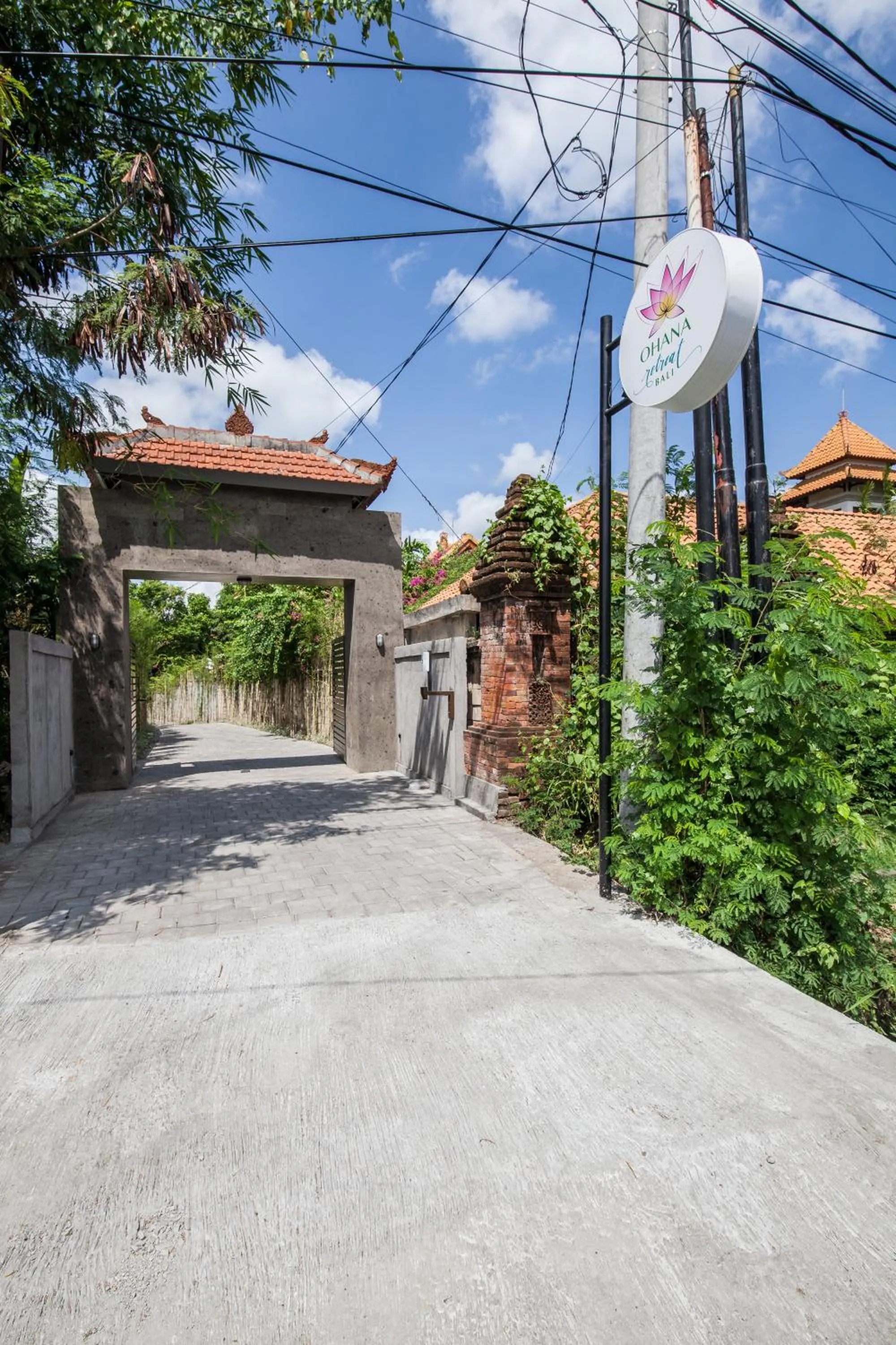 Facade/entrance in Ohana Pererenan