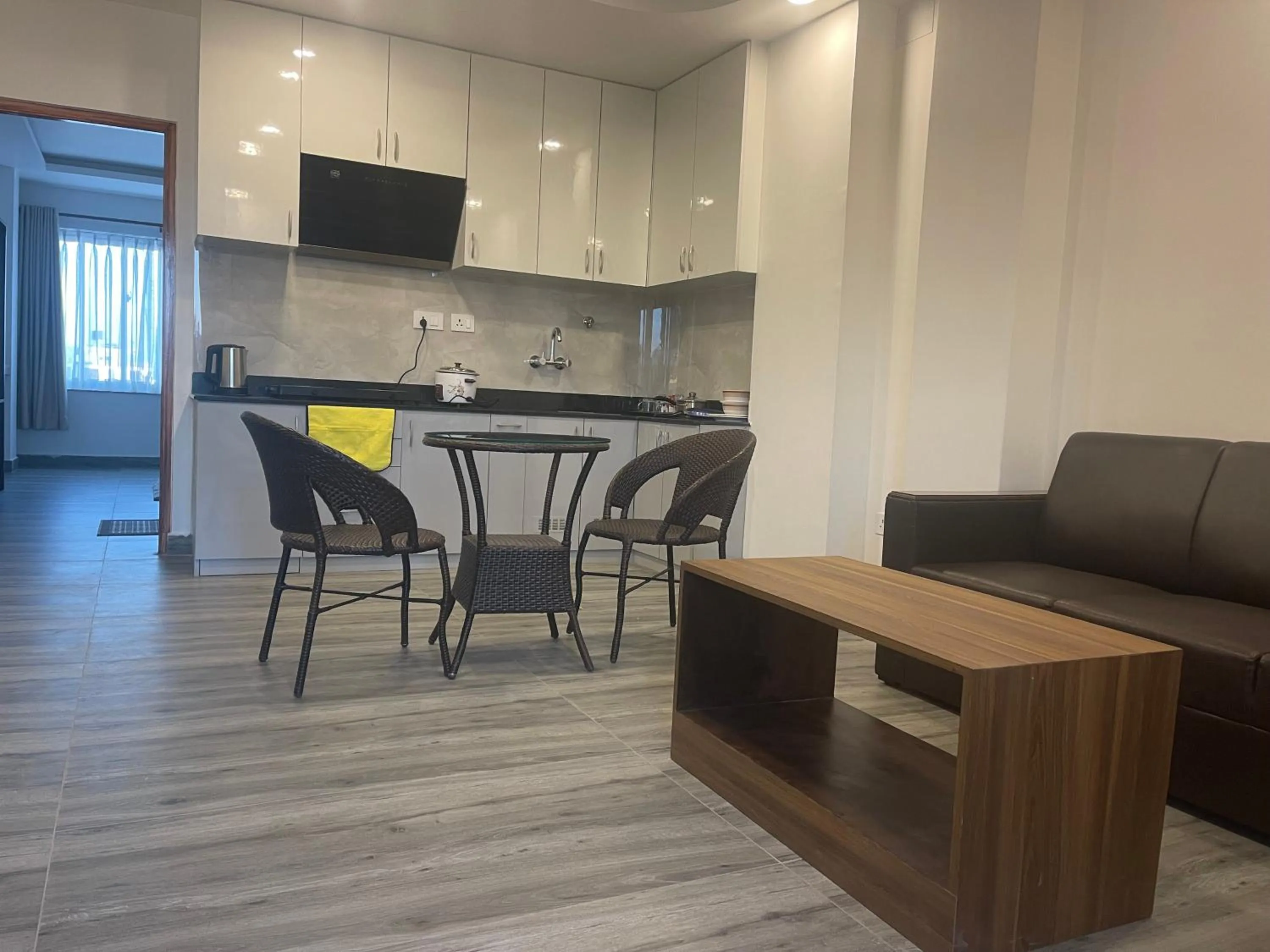 Dining area in Little Buddha Inn