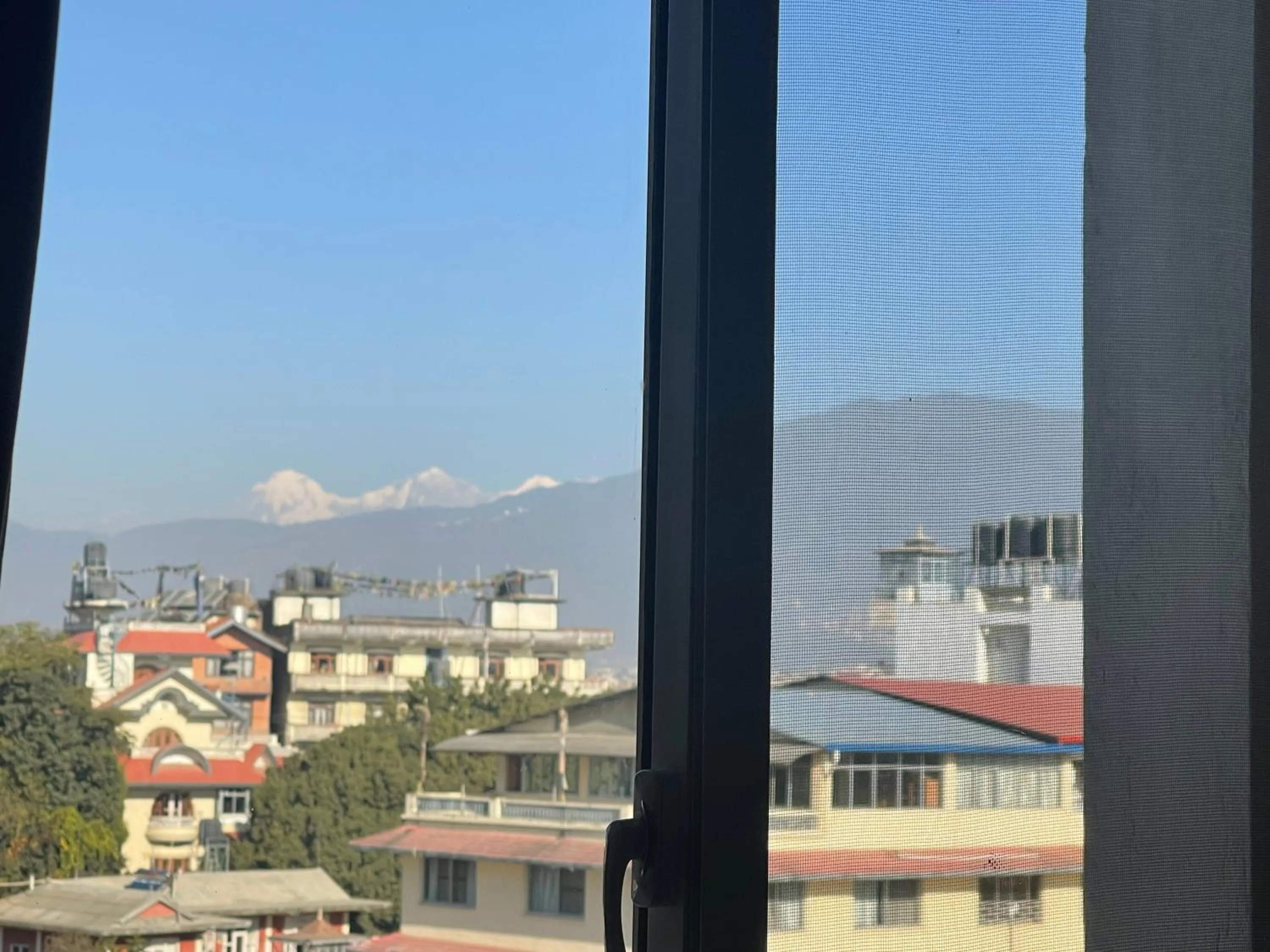 Mountain view in Little Buddha Inn