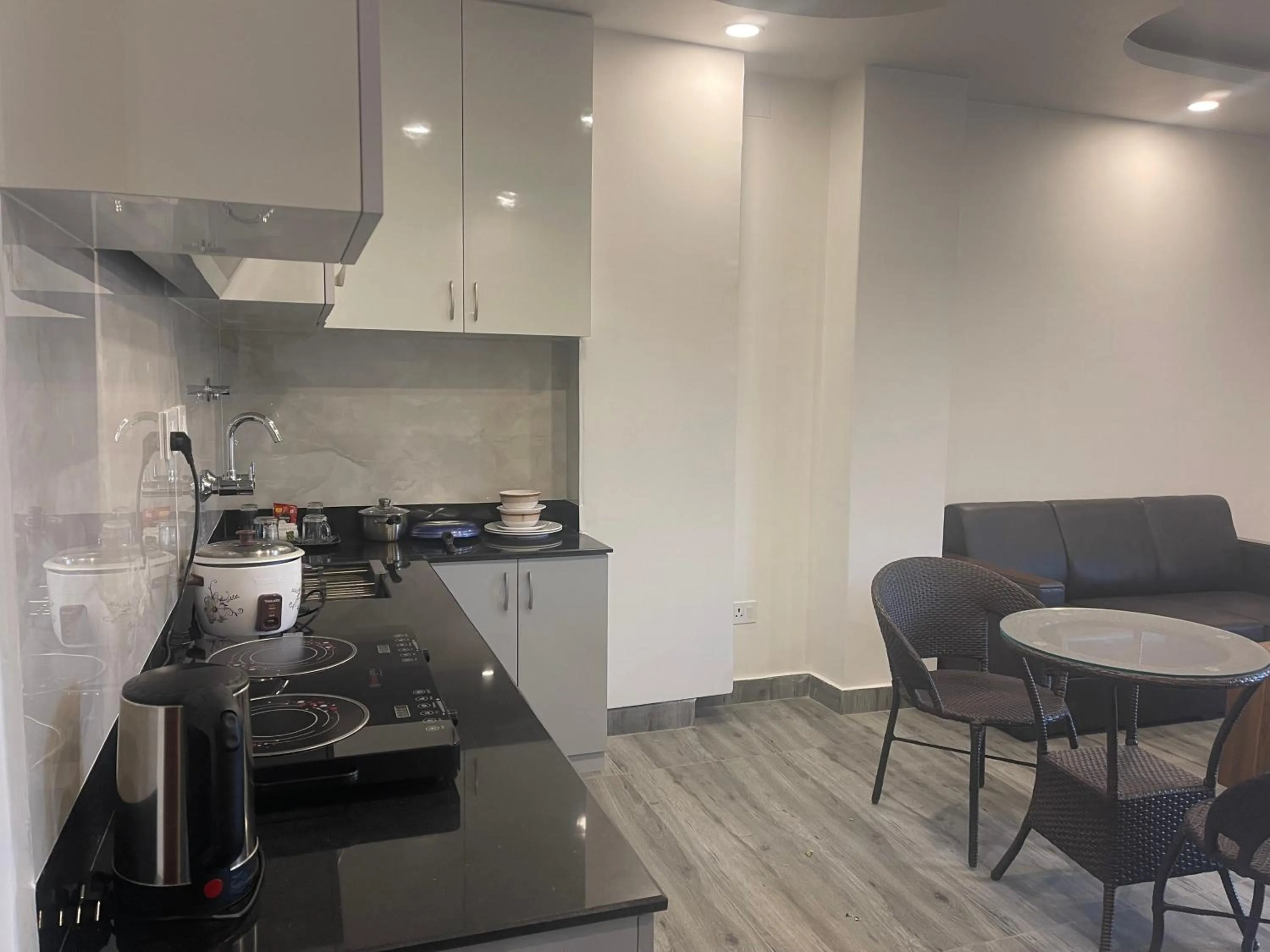 Dining area in Little Buddha Inn