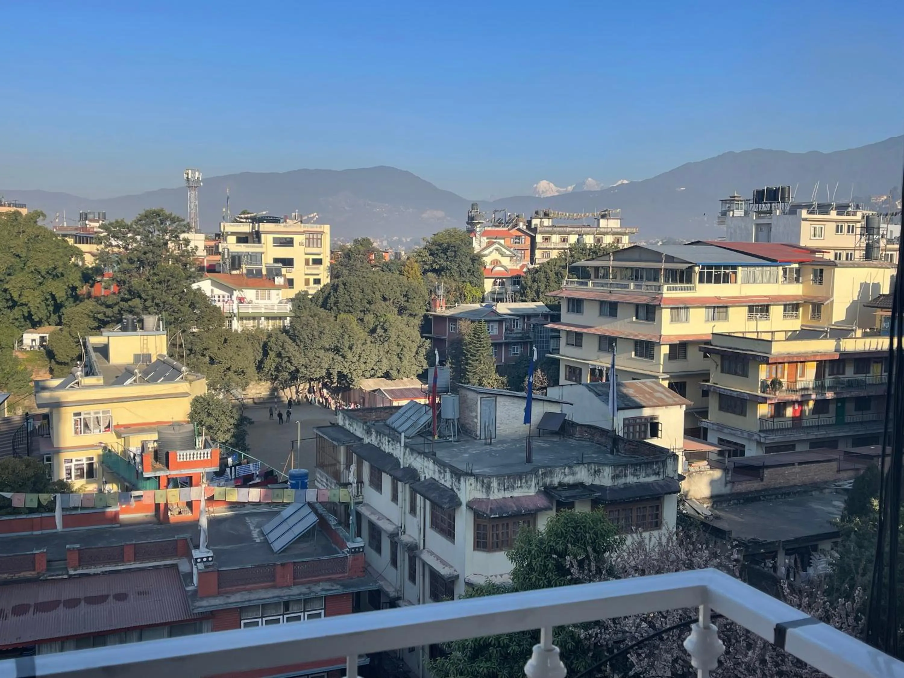 Mountain view in Little Buddha Inn