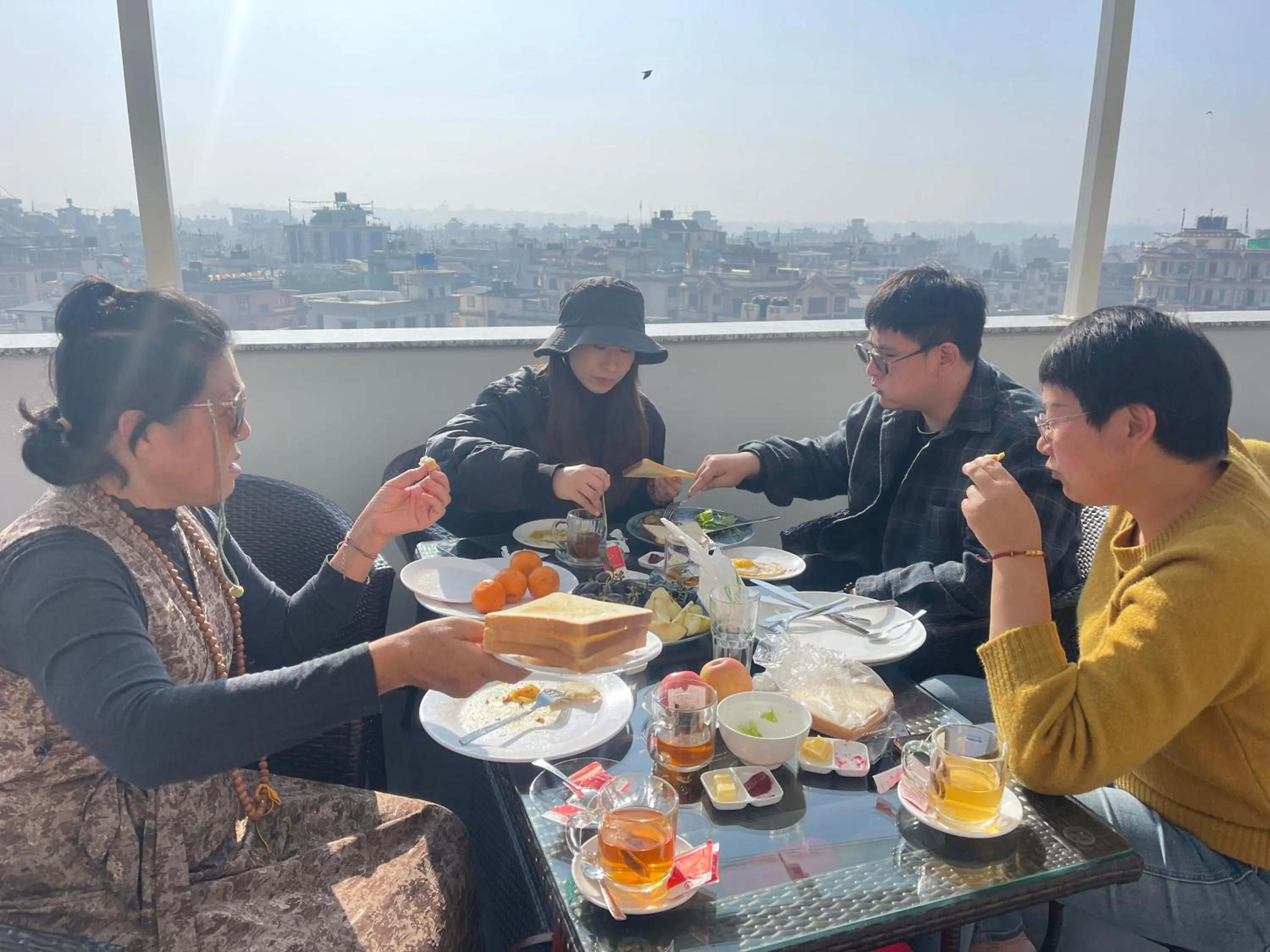 Breakfast in Little Buddha Inn