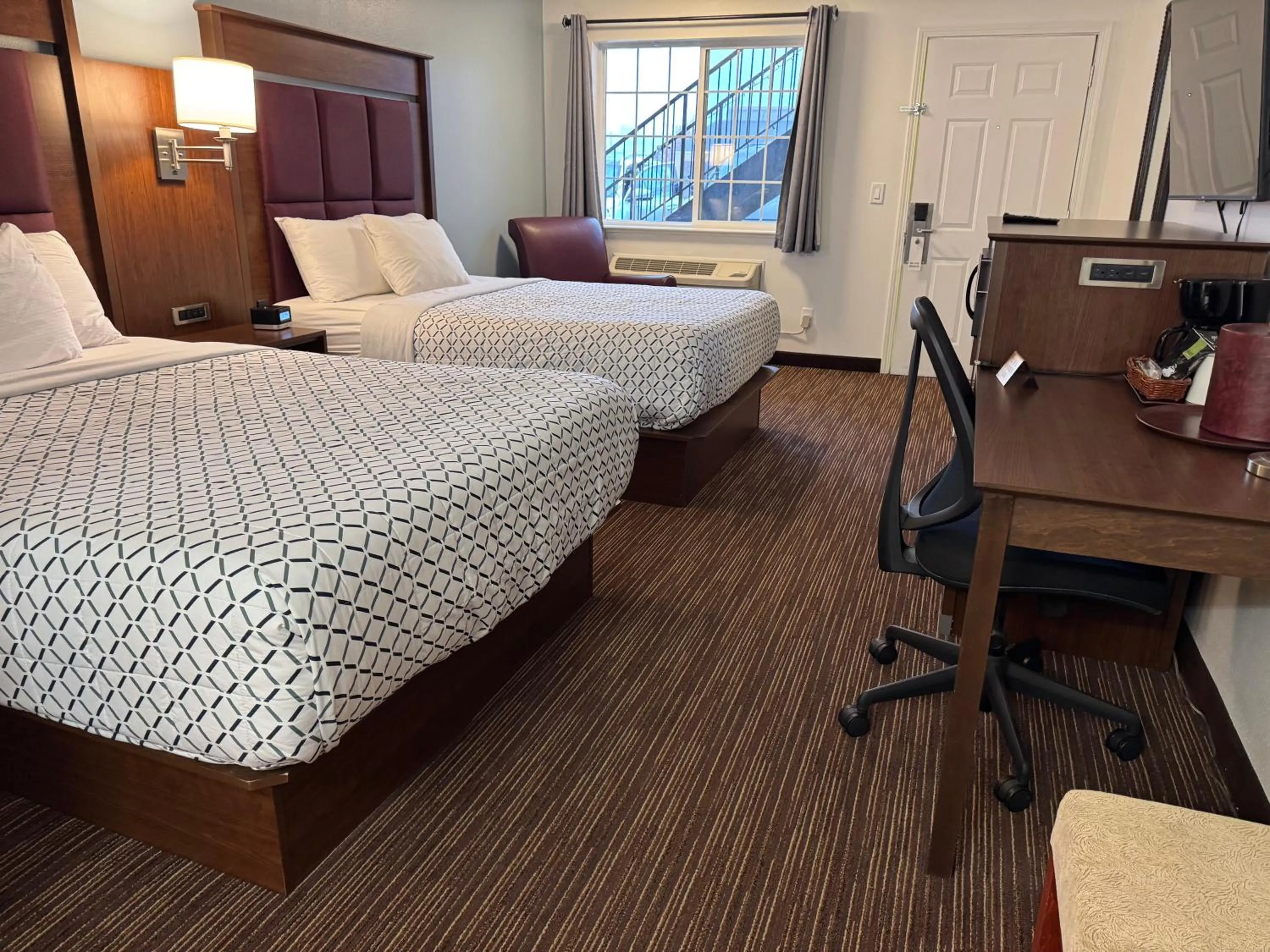 Bed in Morgan Inn and Suites Walla Walla