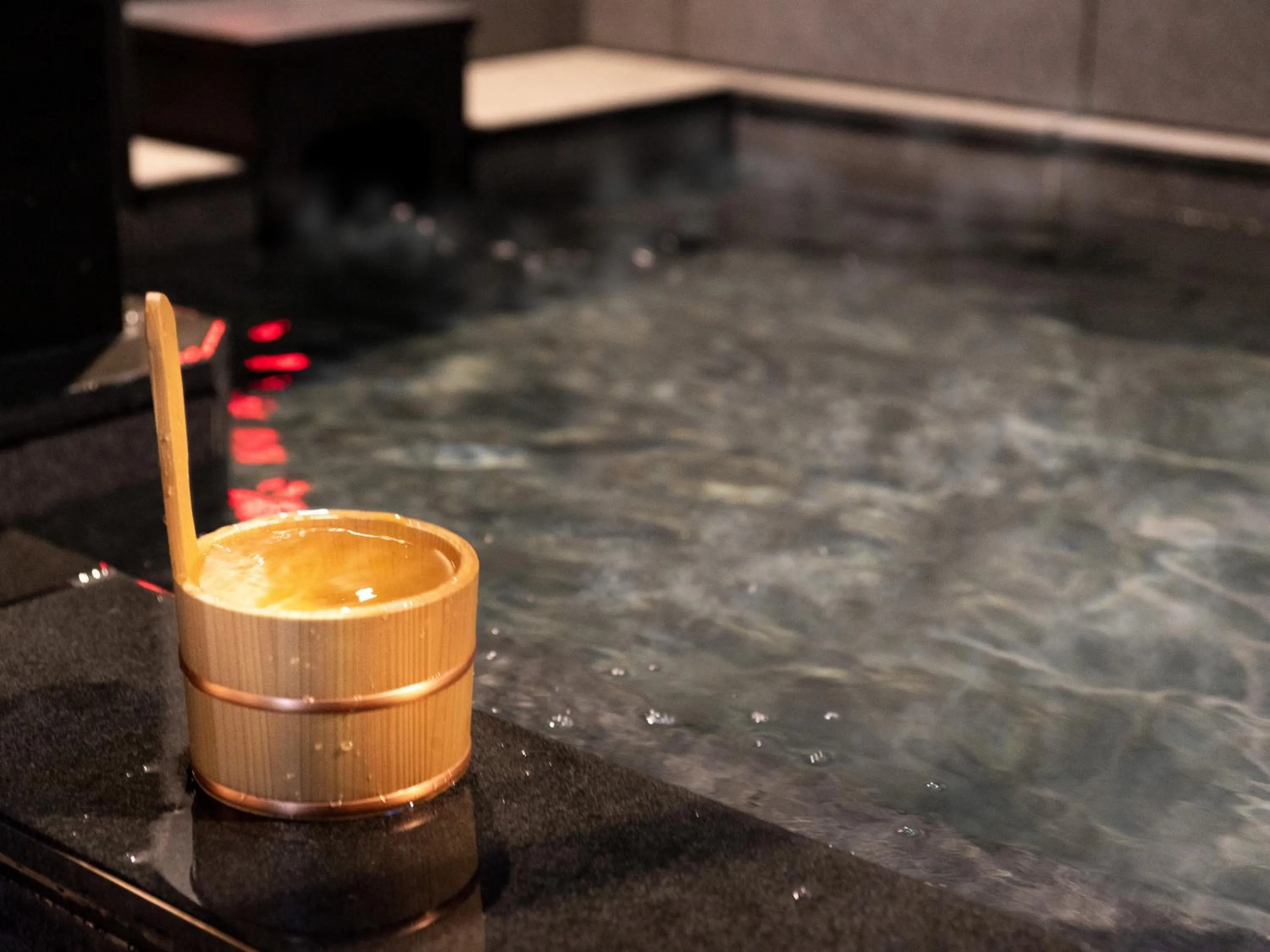 Hot Spring Bath in Super Hotel Premier Akihabara
