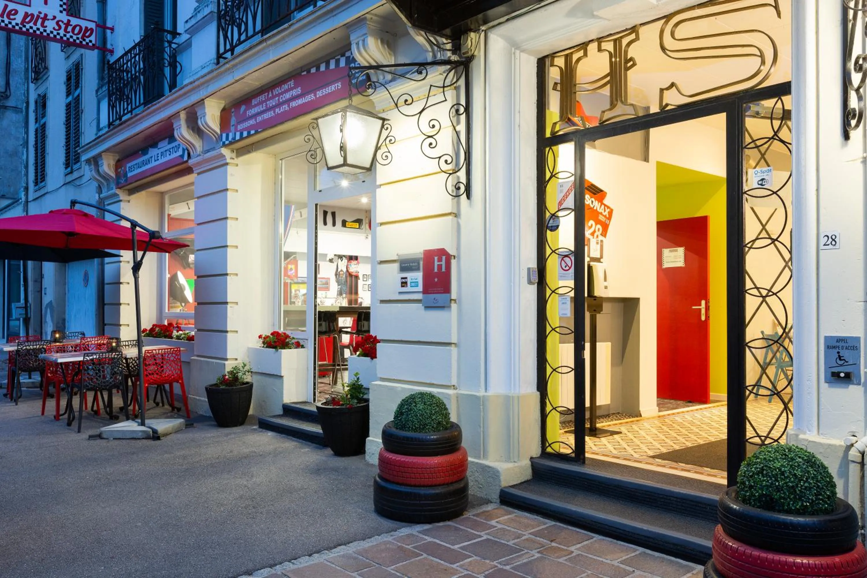 Property building in Enzo Hotels Contrexeville