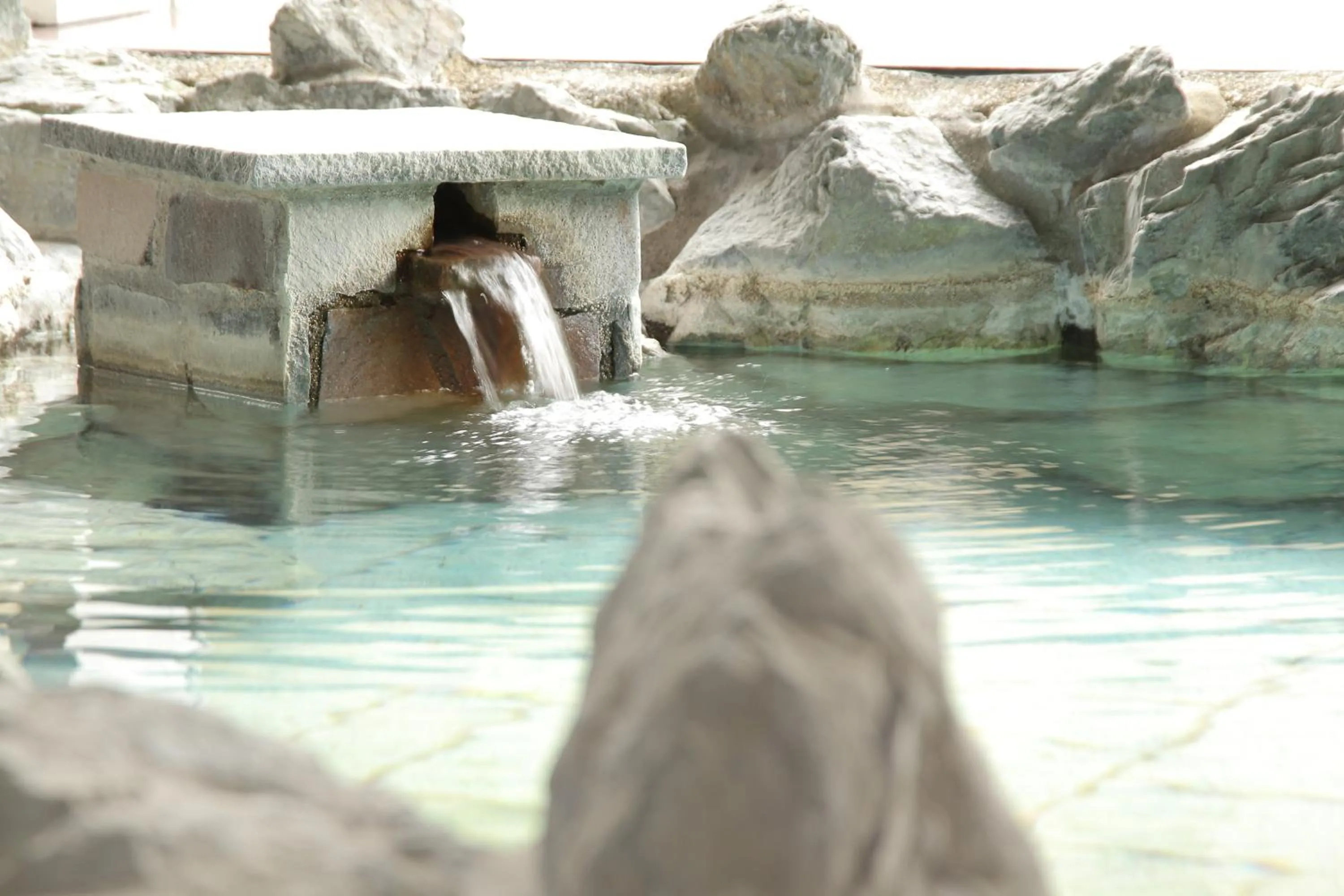 Open Air Bath in Tomuraushionsen Higashi Taisetsuso