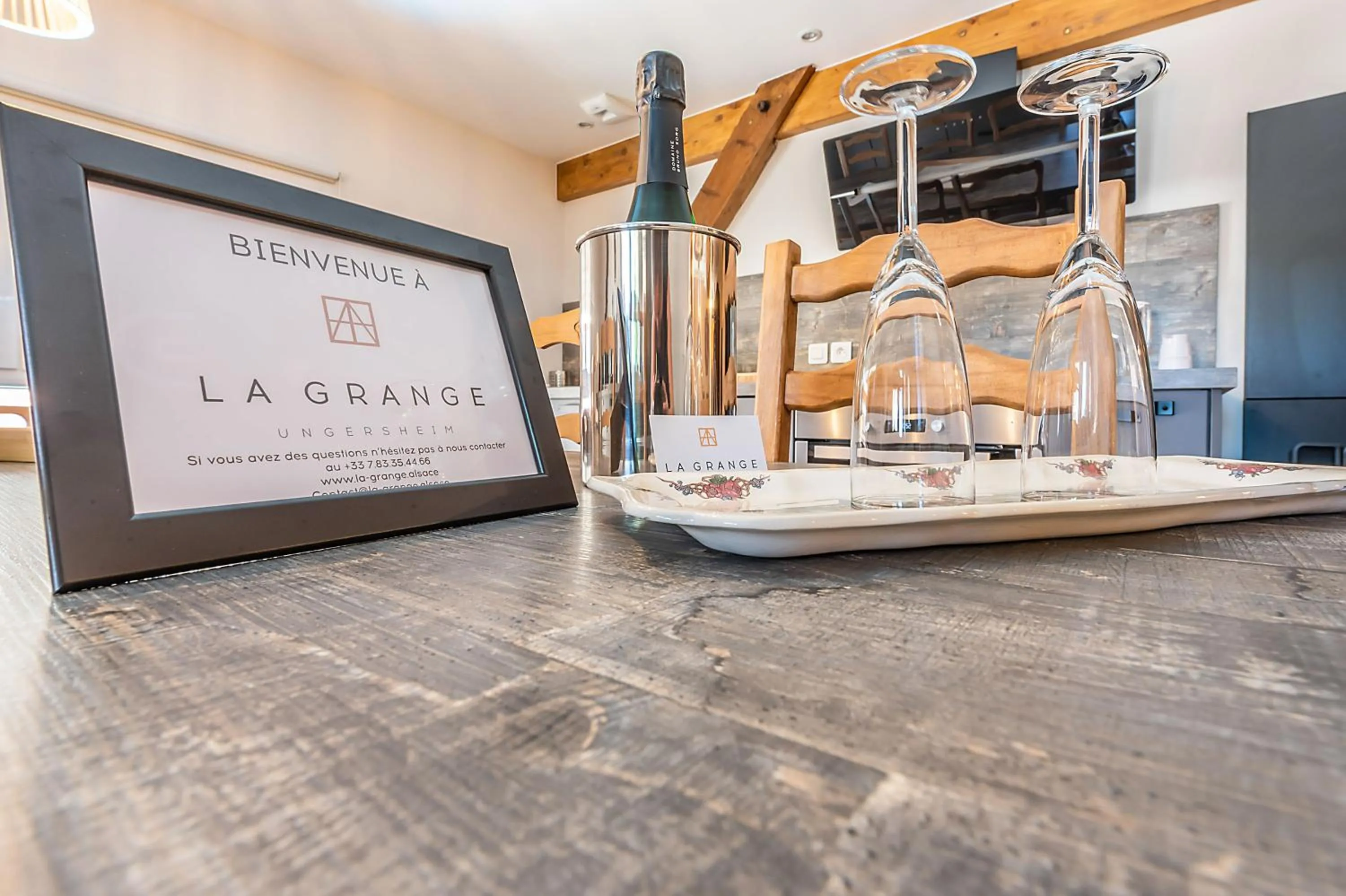 Area and facilities in Domaine La Grange Ungersheim - Gîte La Grange 5 étoiles