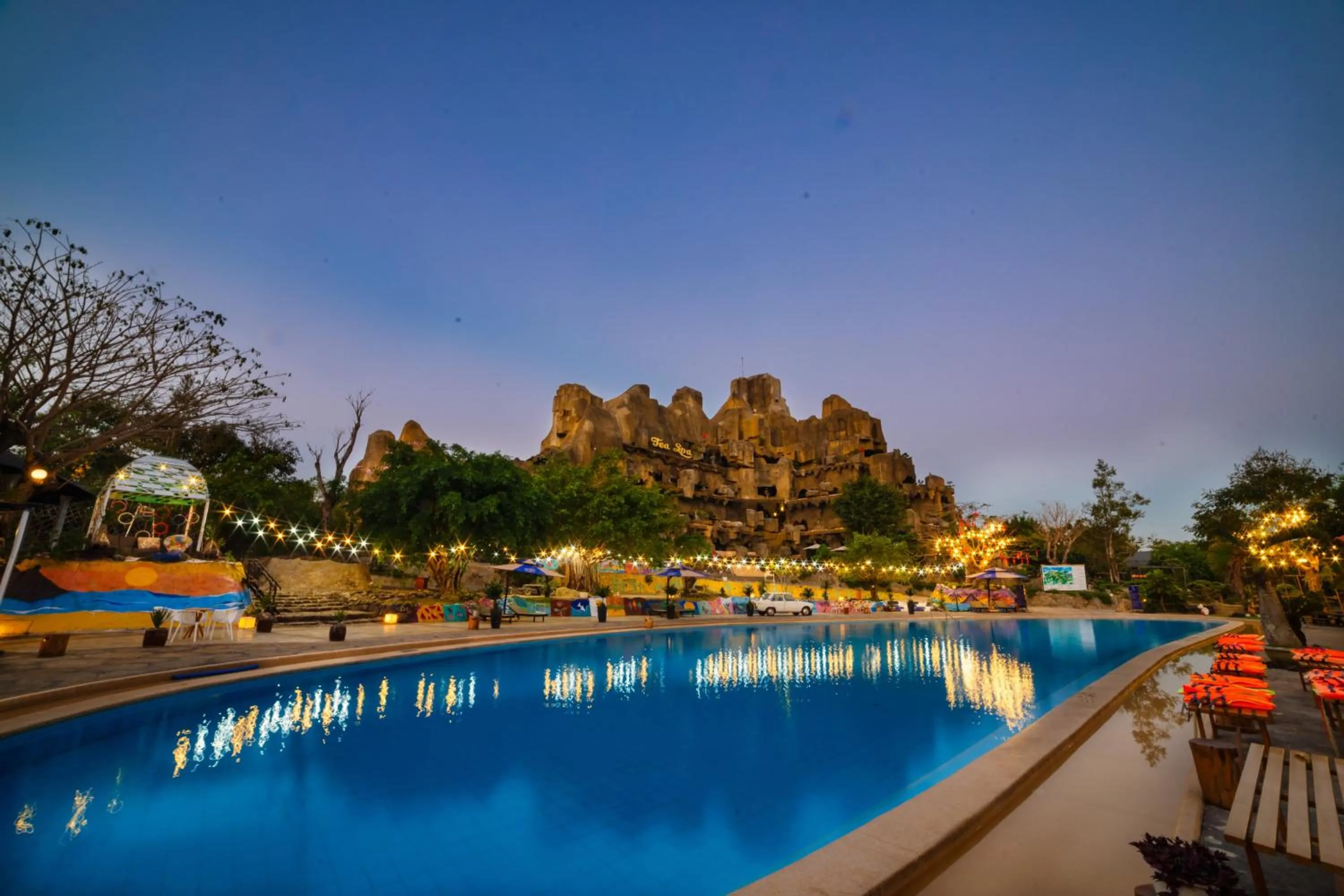 Natural landscape in Tea Resort