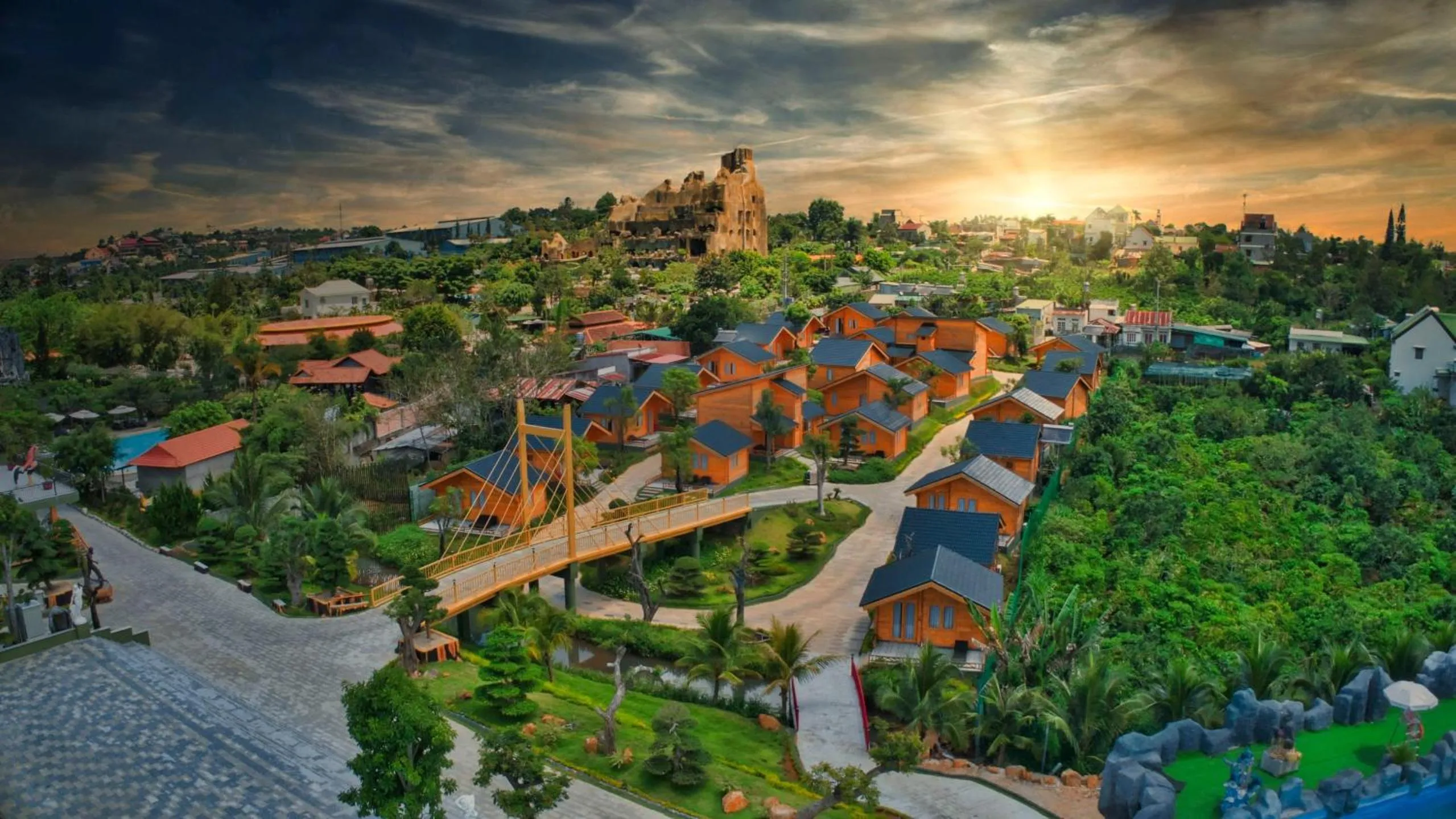 Property building in Tea Resort