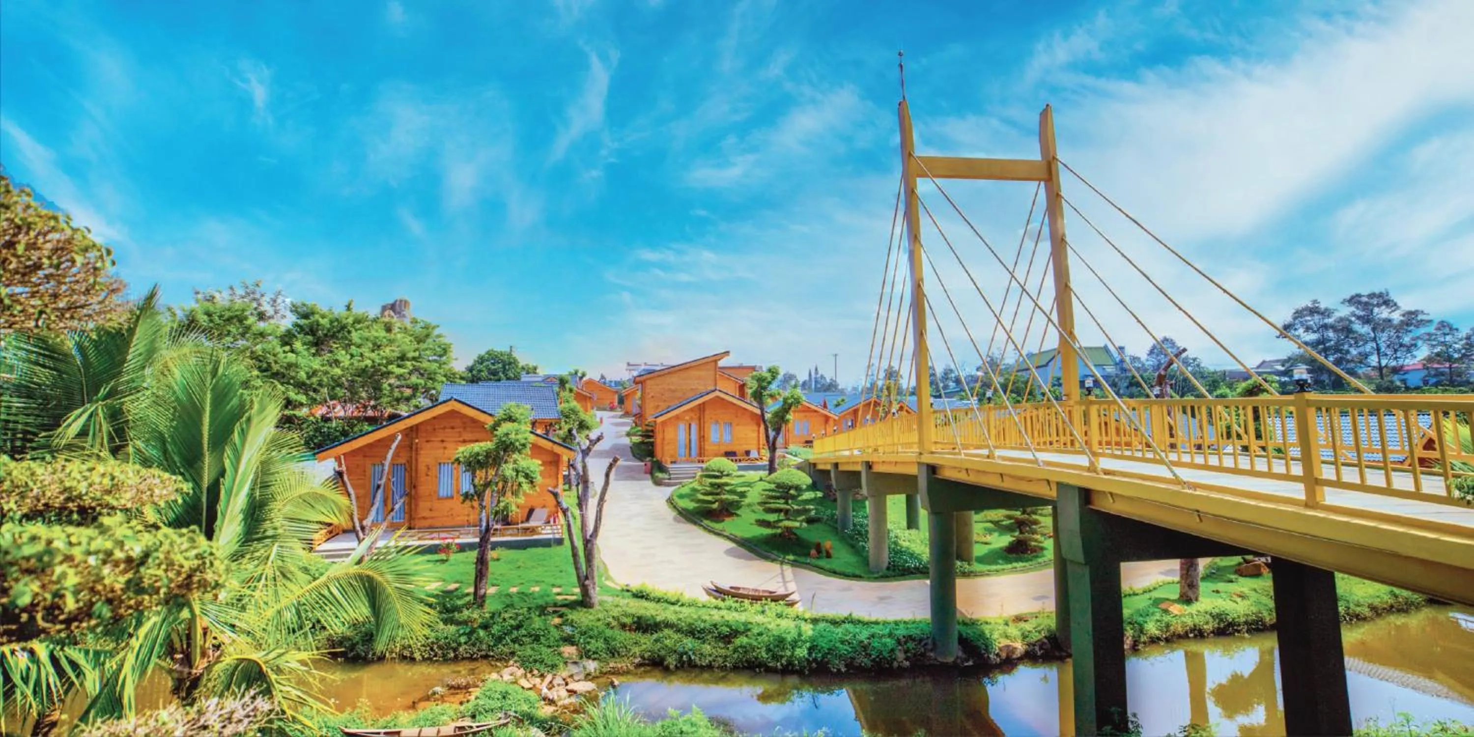 Natural landscape in Tea Resort