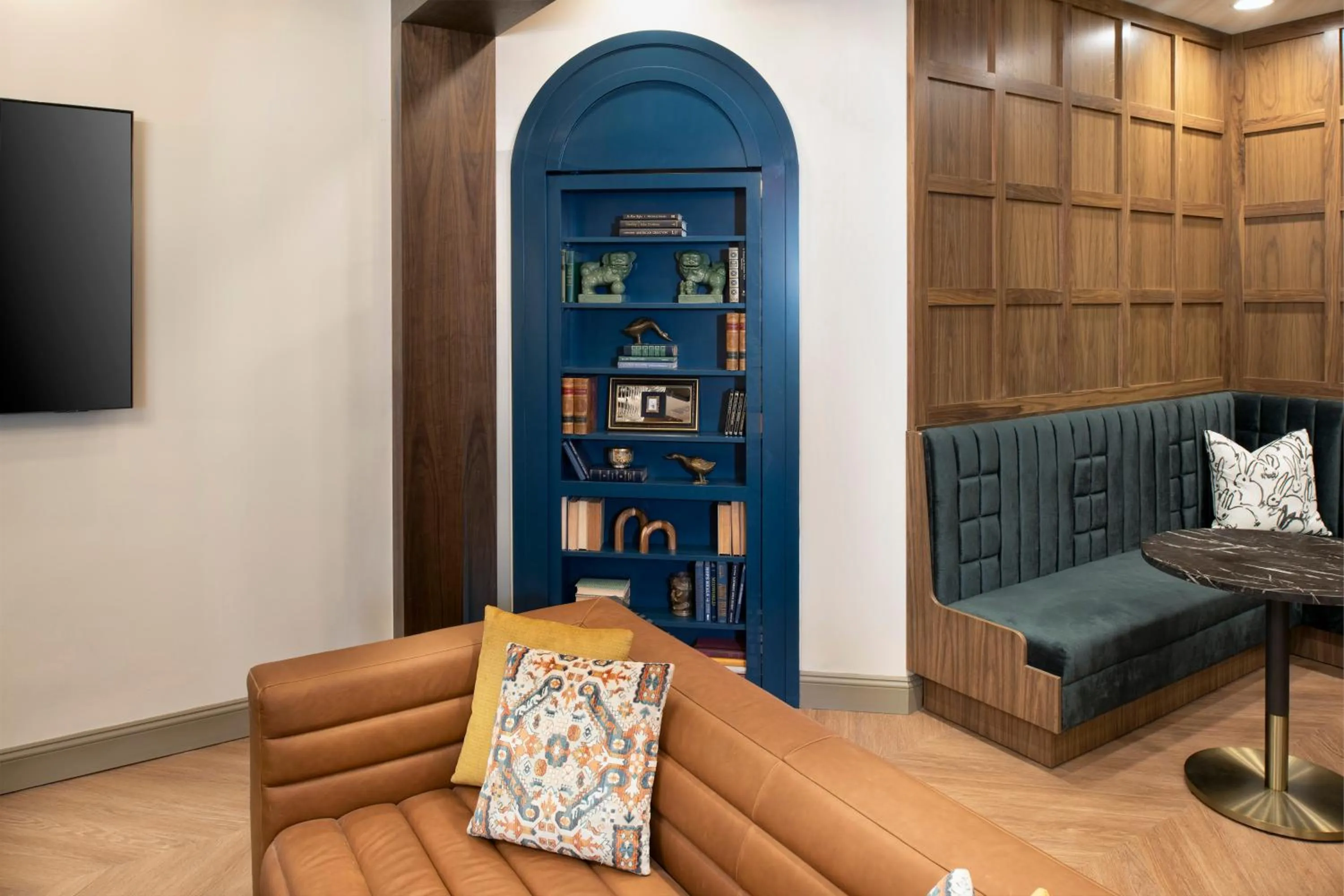 Seating area in The Ansonborough