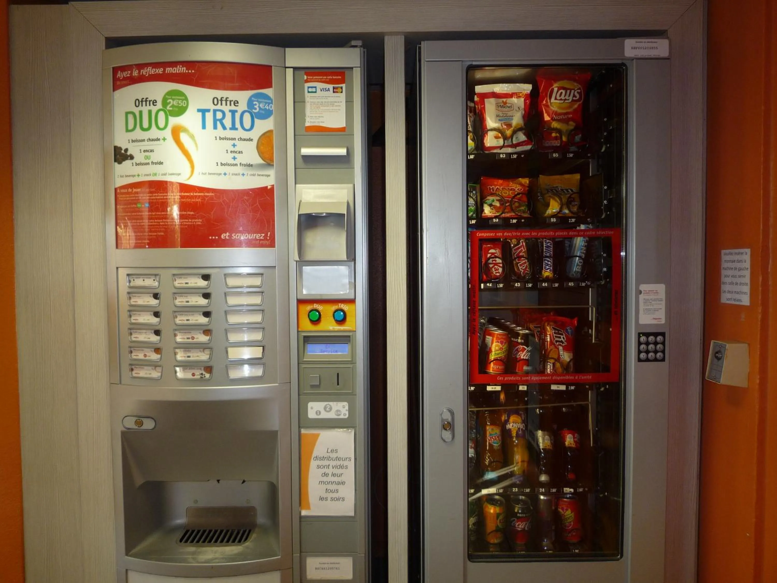 Food and drinks in Première Classe Valence Sud