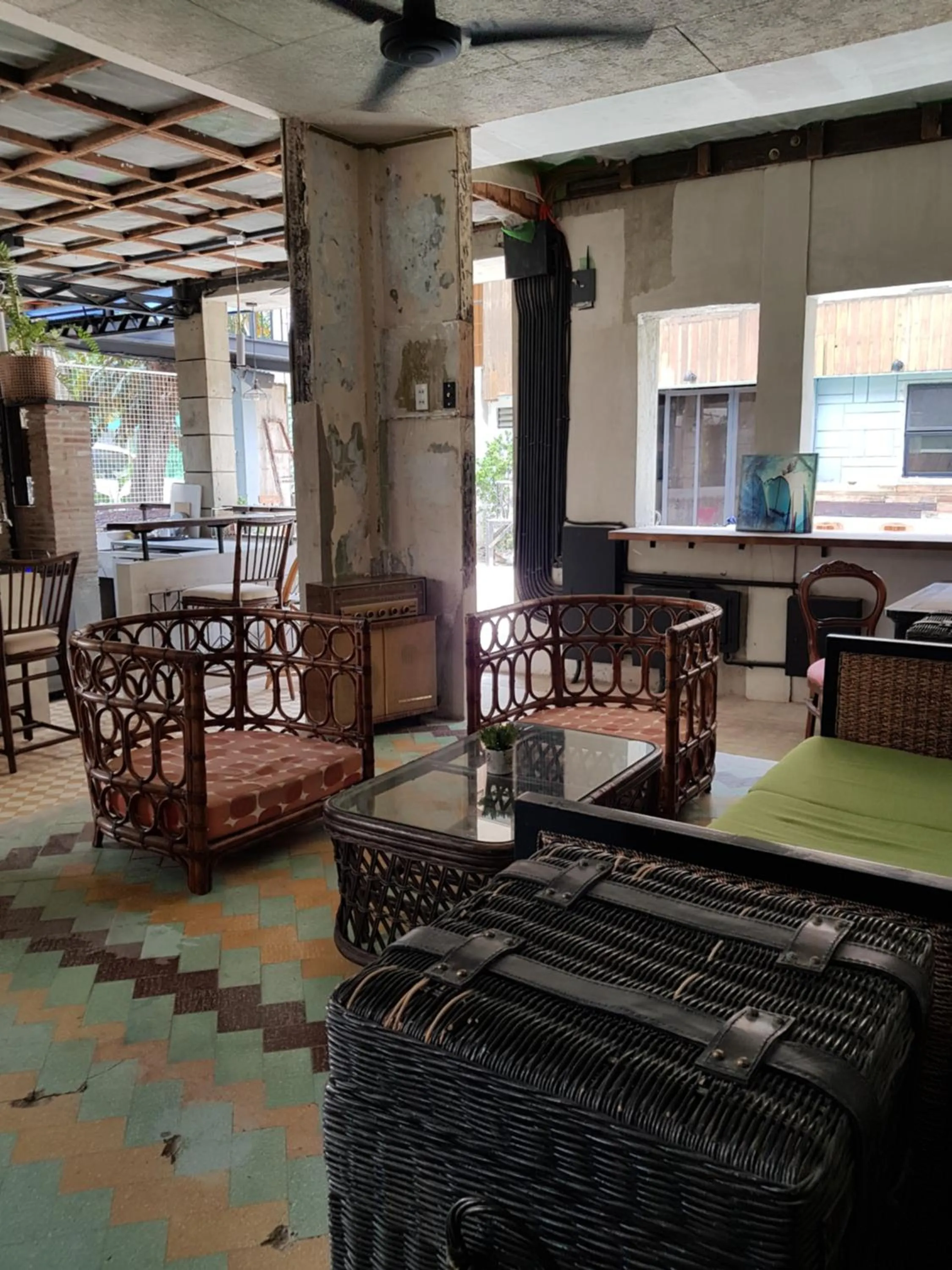 Lobby or reception in The Flying Fish Hostel Cebu
