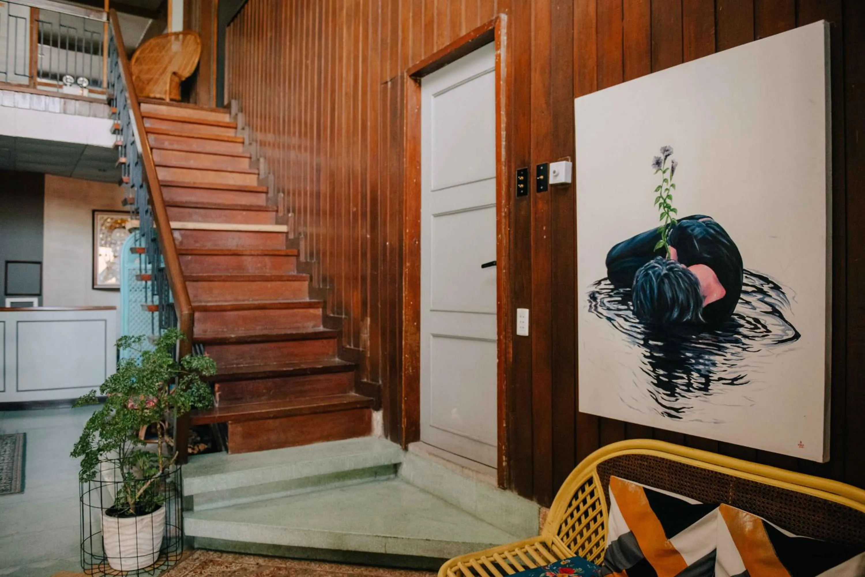 Floor plan in The Flying Fish Hostel Cebu