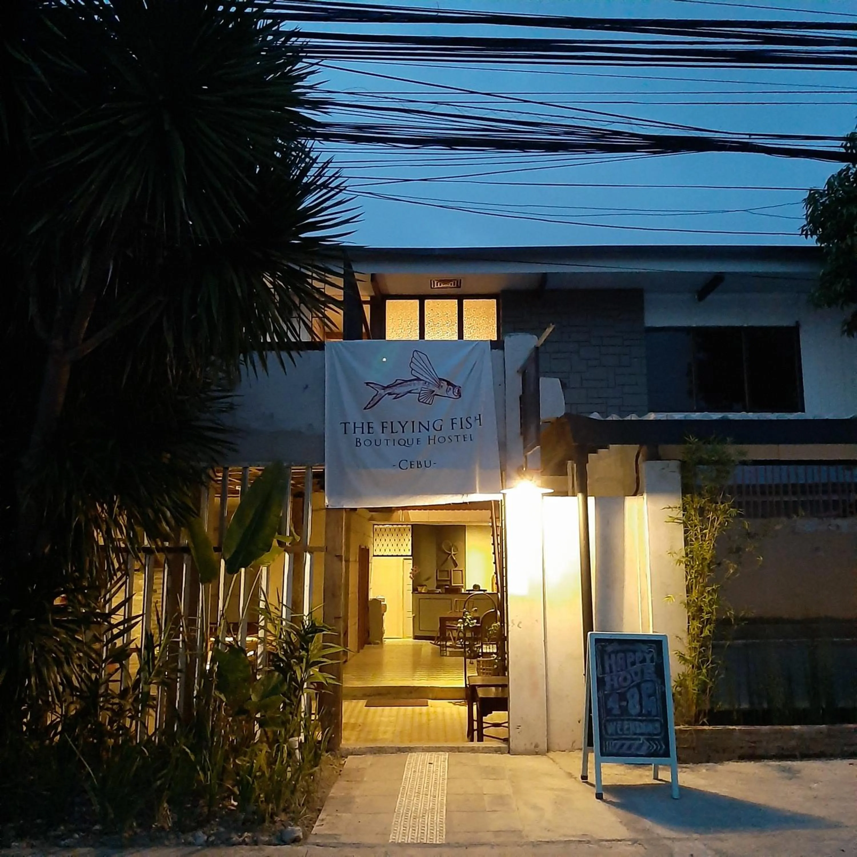 Facade/entrance in The Flying Fish Hostel Cebu