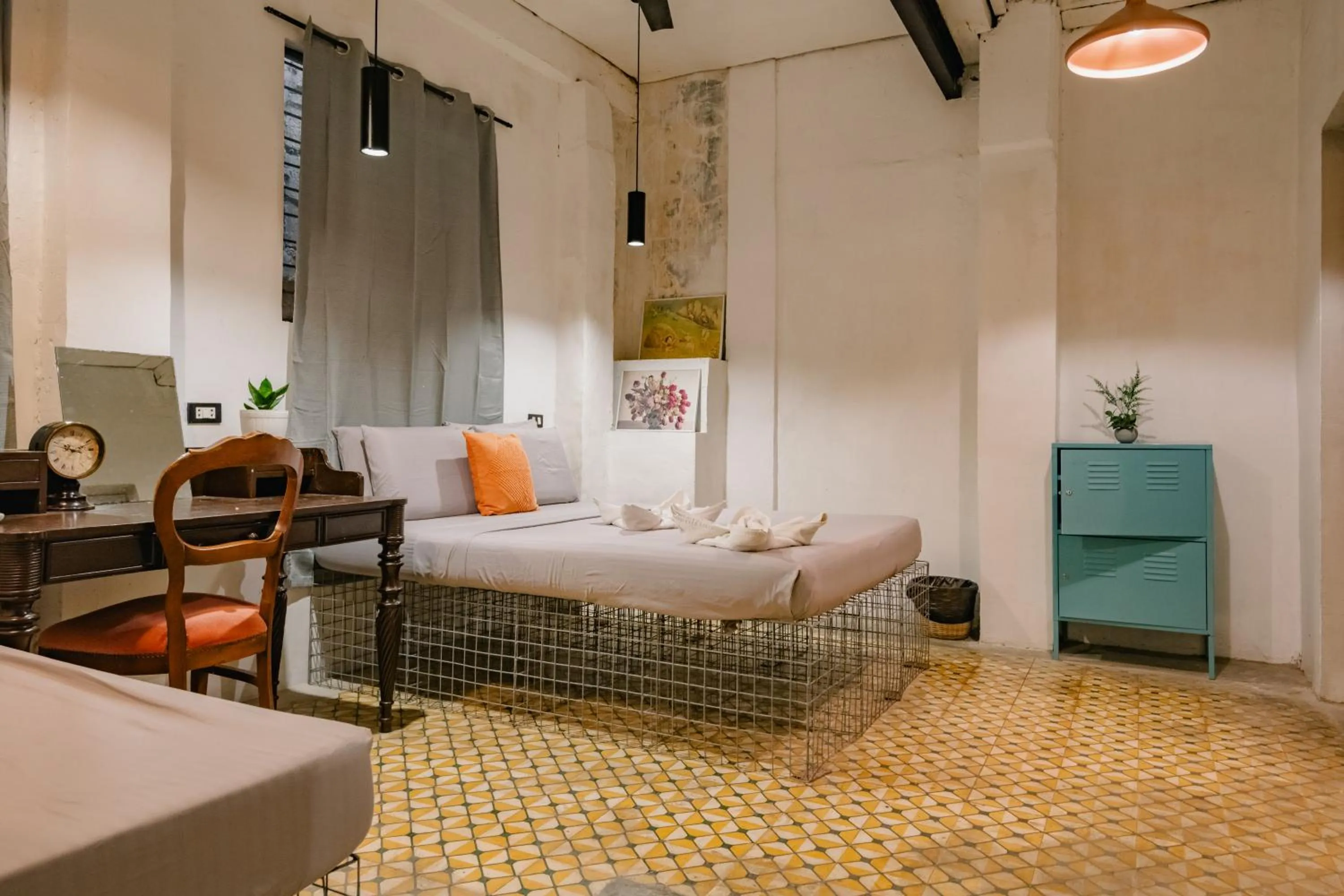 Bedroom, Bed in The Flying Fish Hostel Cebu