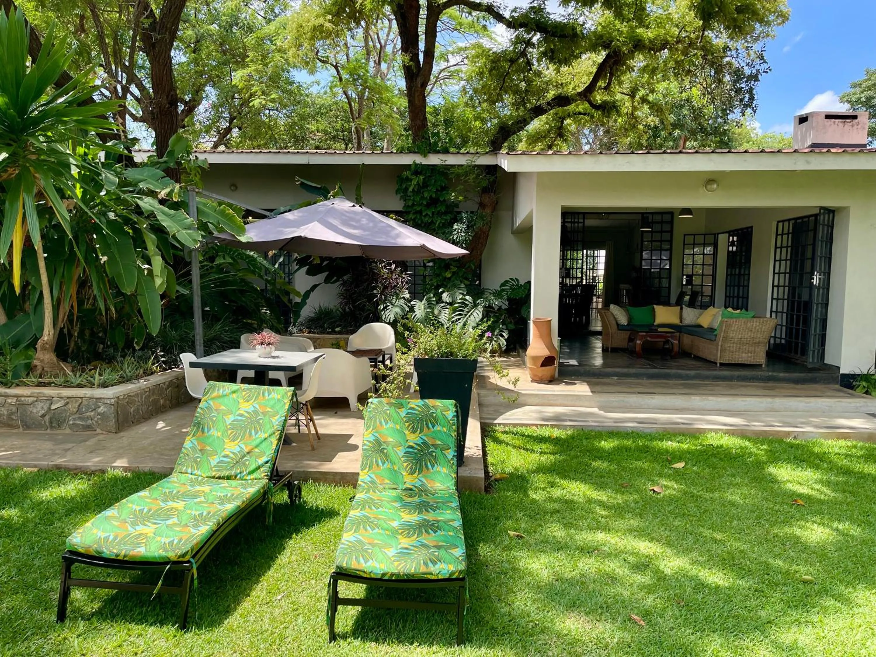 Patio in Mitengo House