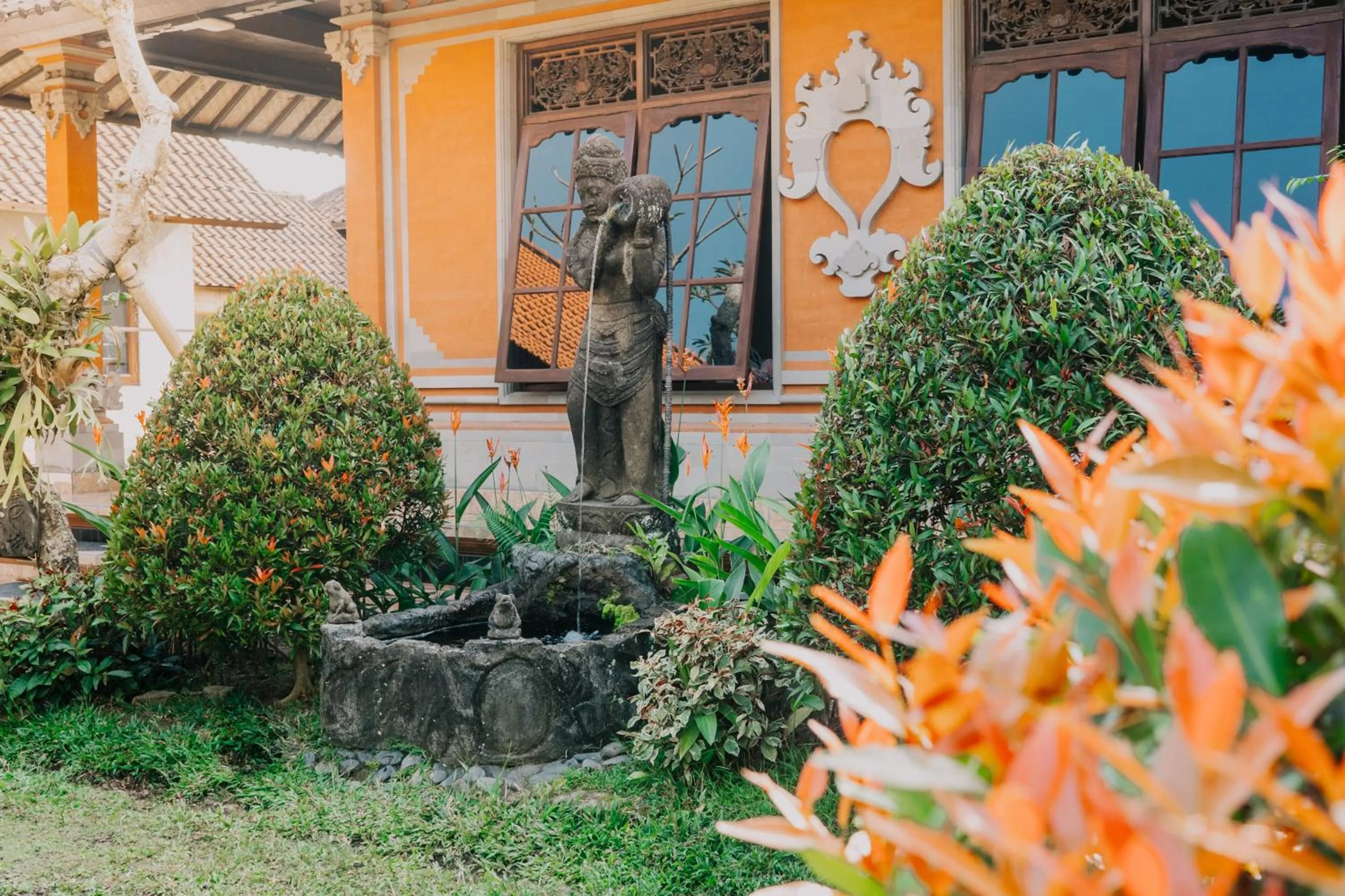 Garden in Rahayu Guest House Ubud