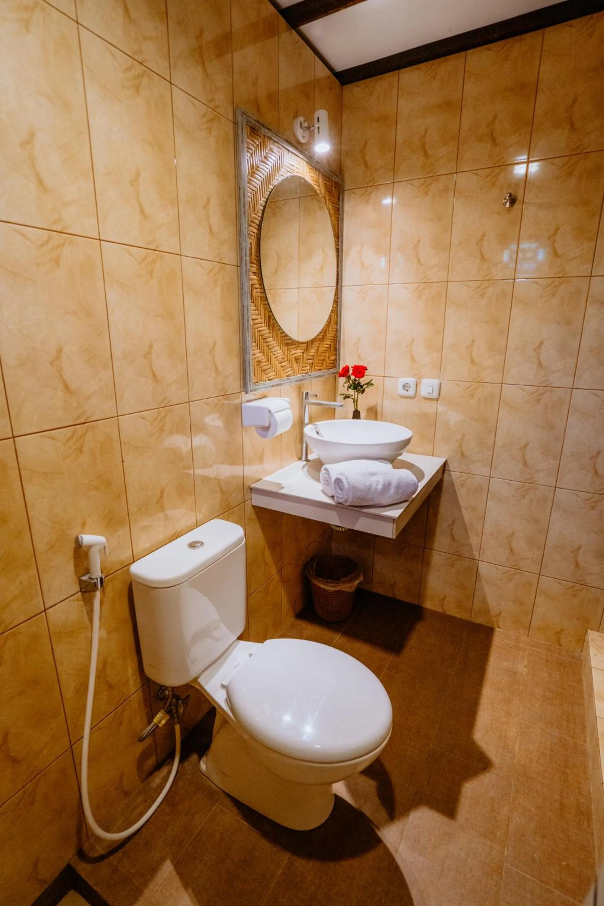 Bathroom in Rahayu Guest House Ubud