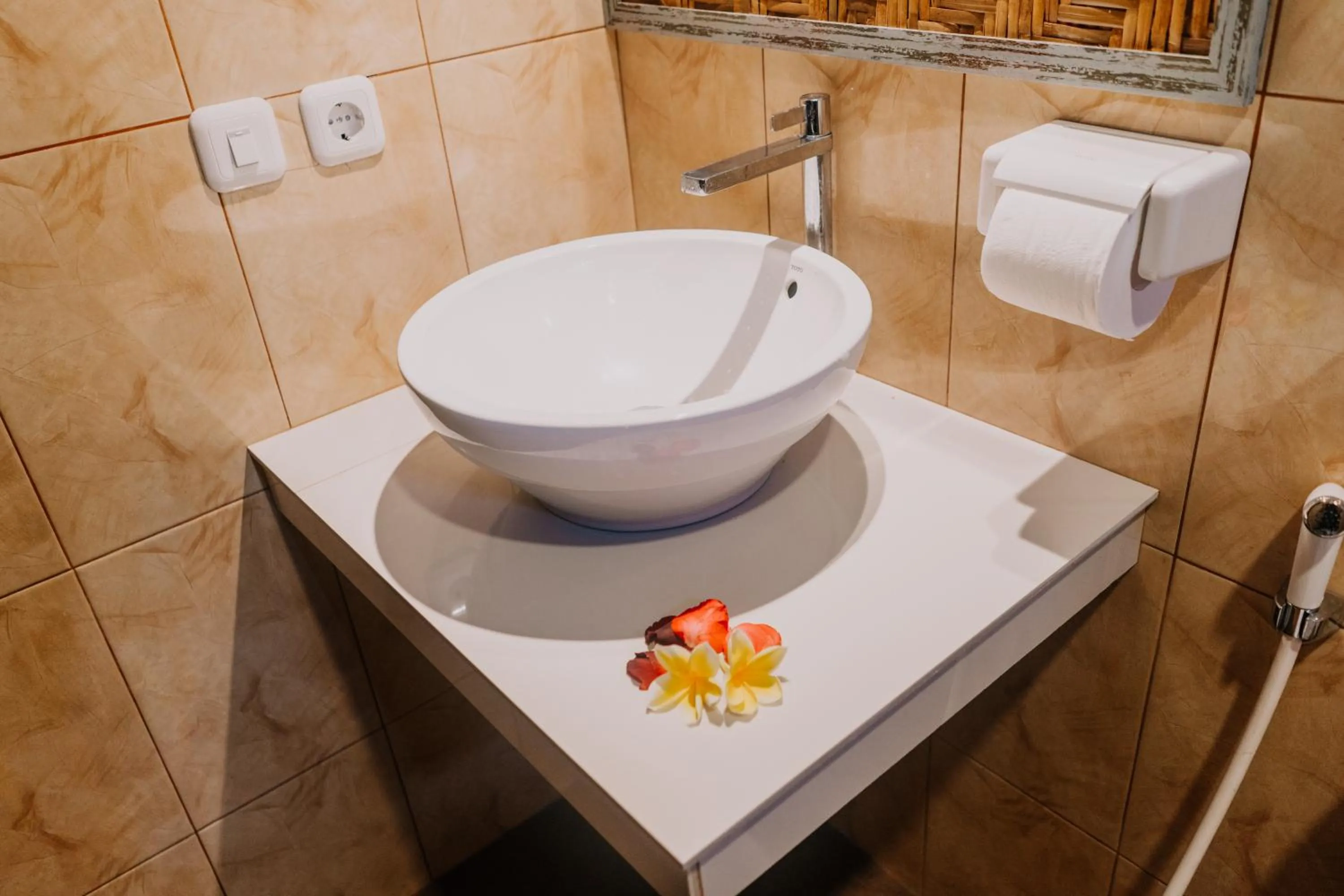 Bathroom in Rahayu Guest House Ubud