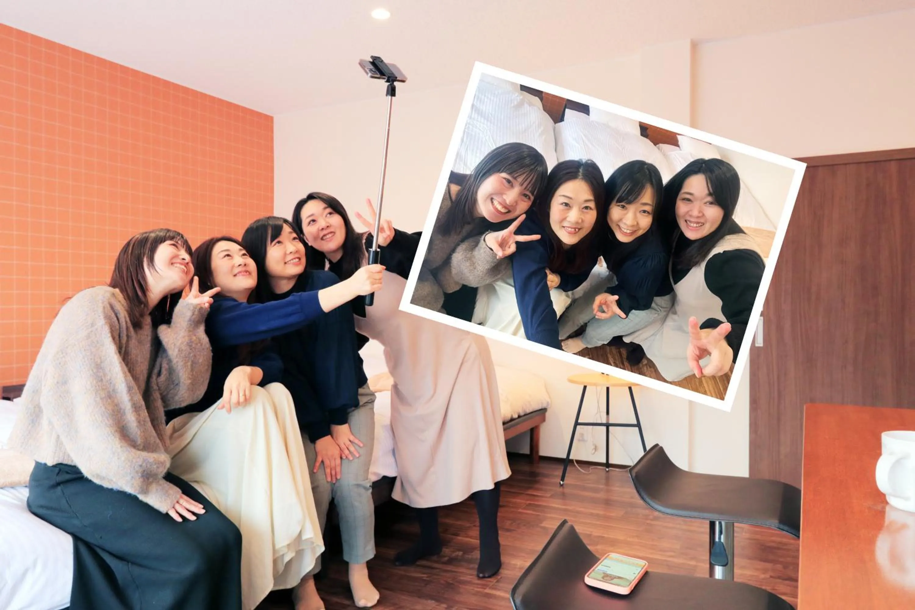 People in Villa Izumoya