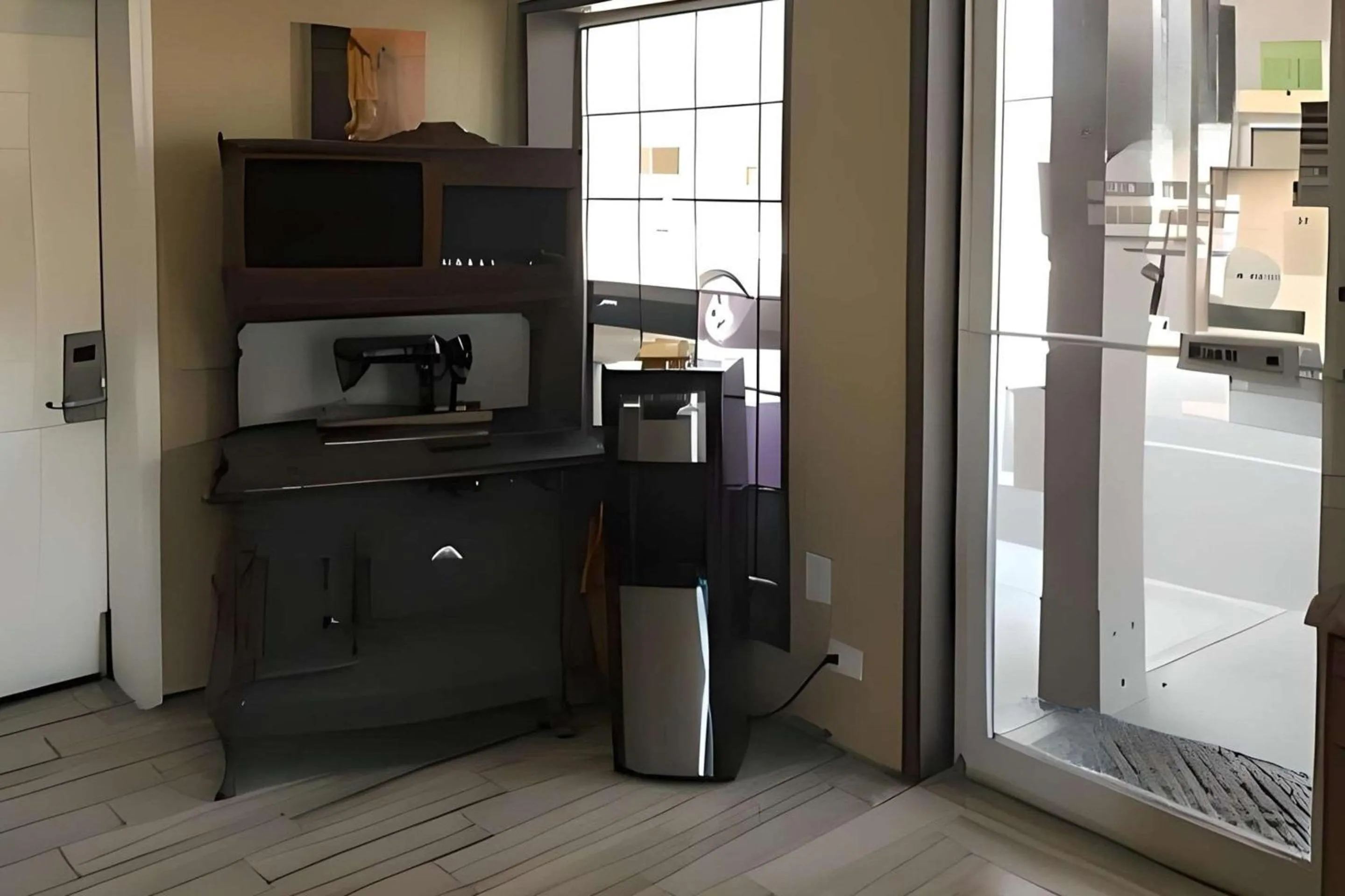 Lobby or reception, Kitchen/Kitchenette in Knights Inn Hermiston