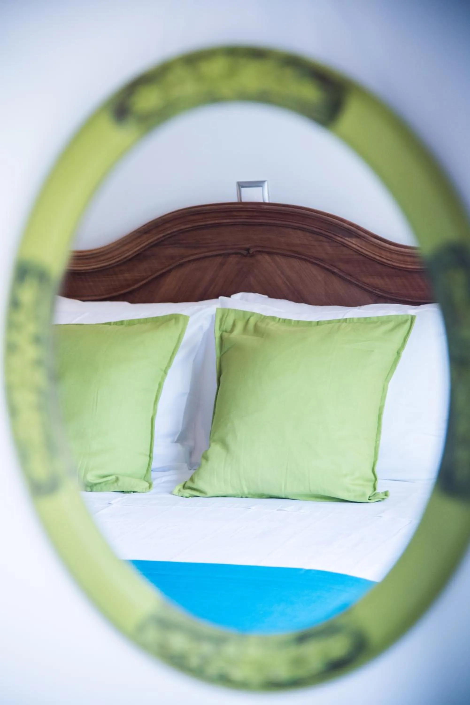 Bed in Rastoni Athens Suites near Acropolis at Tsatsou street