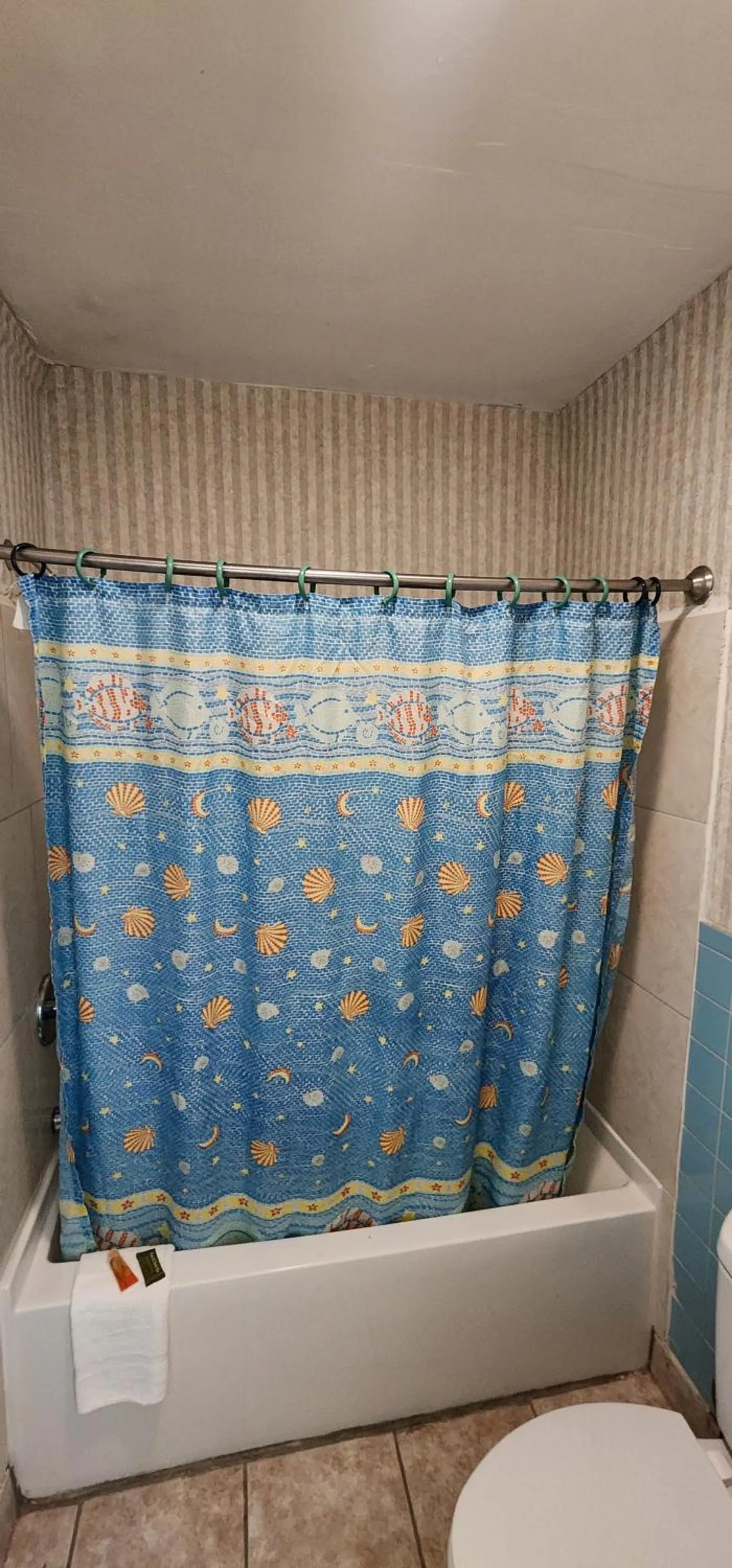 Bathroom in Turnpike Motel Richmond VA by Hotel O US 60