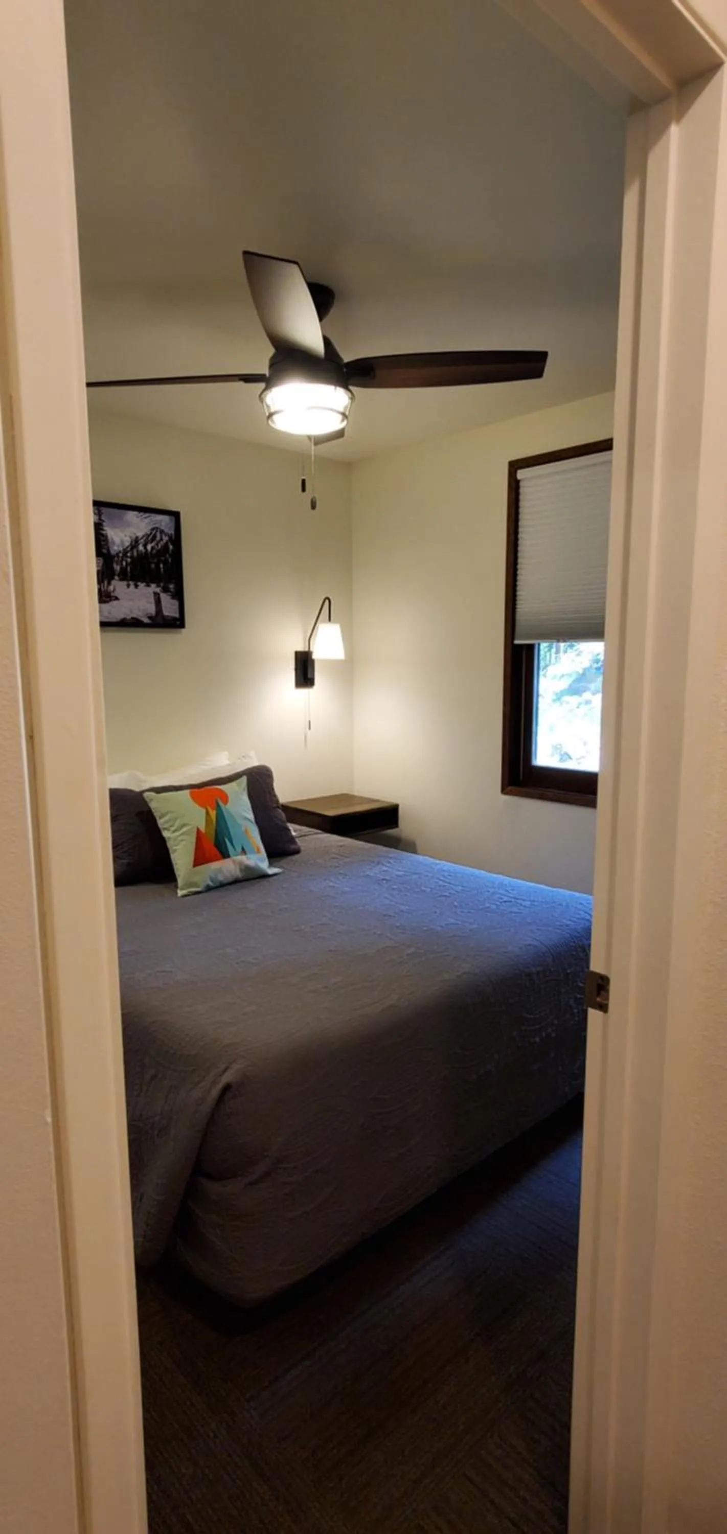 Bed in Eagle Cap Chalets