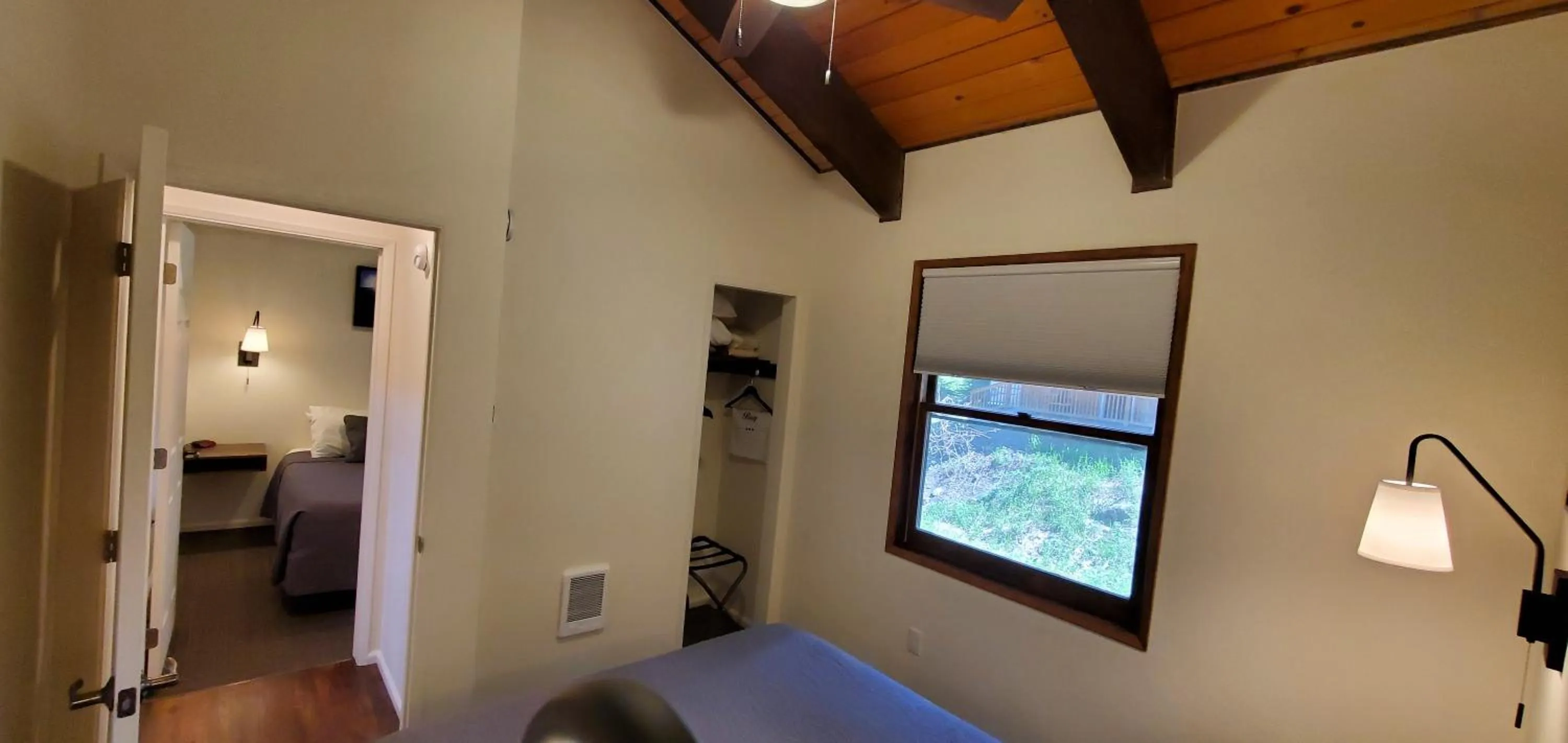 Bed in Eagle Cap Chalets