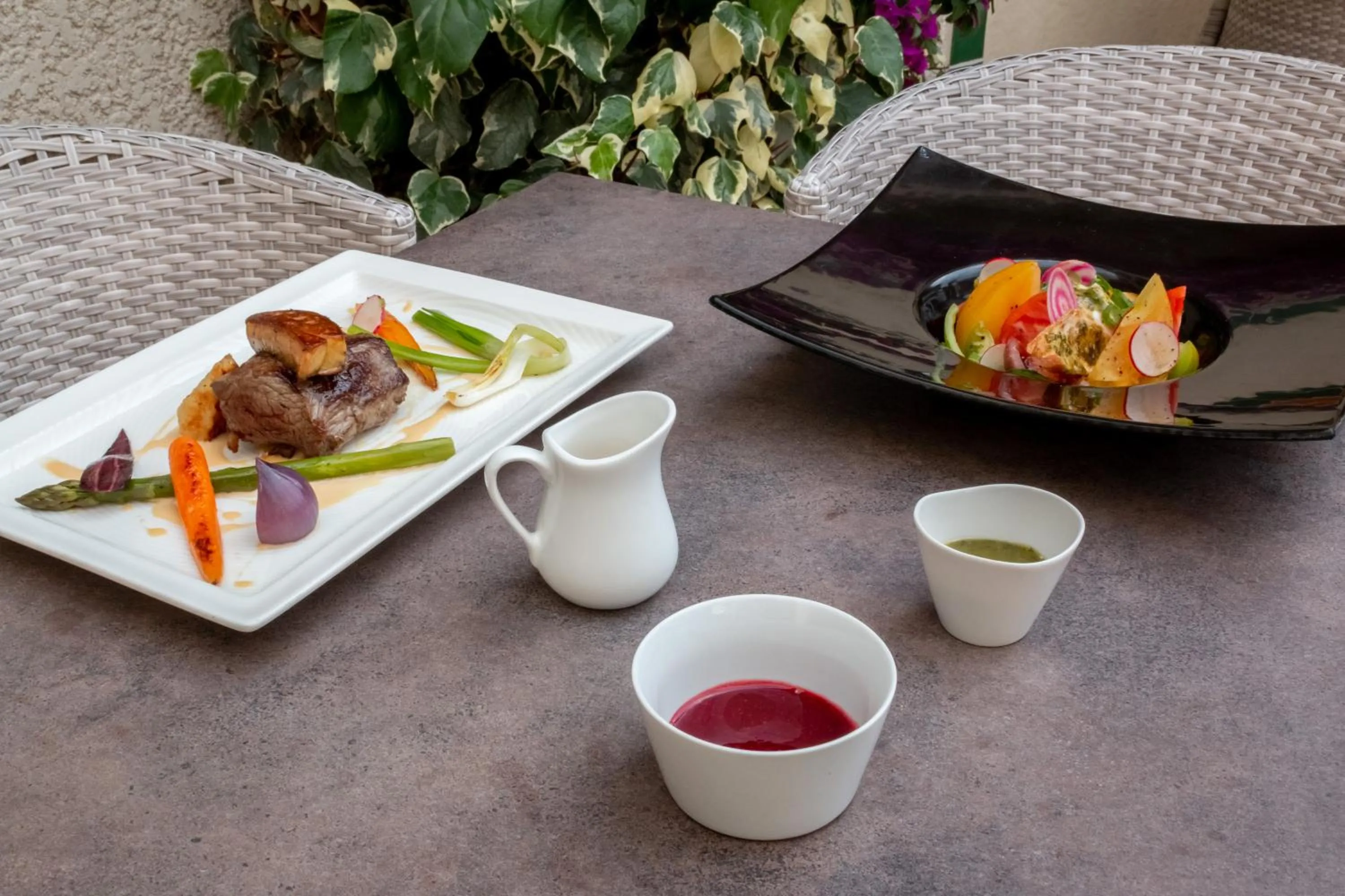 Food close-up in Logis Hôtel Les II Mas - Perpignan Sud