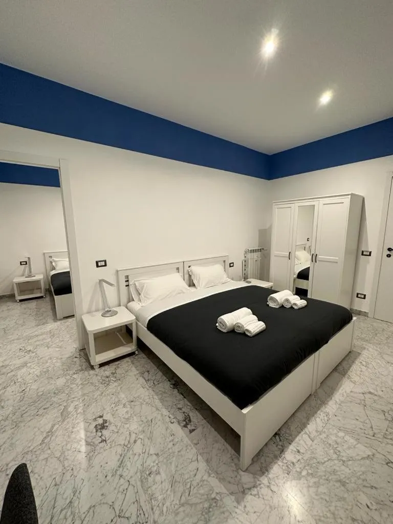 Bed in B&B Una notte a Mazzini