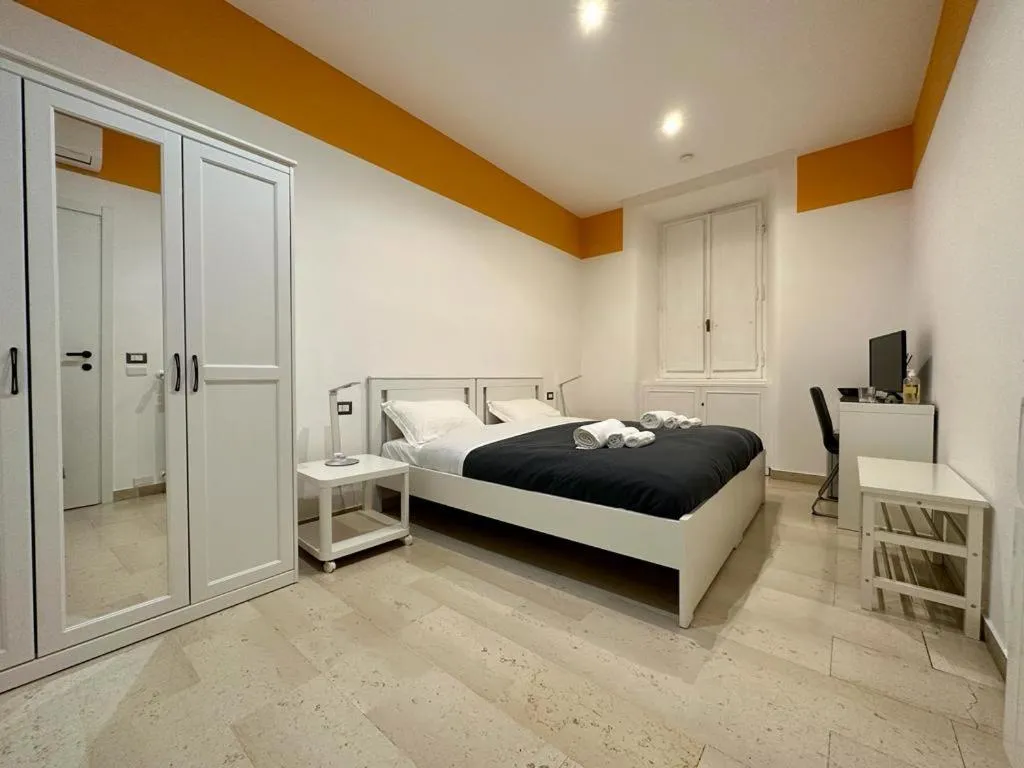 Bed in B&B Una notte a Mazzini