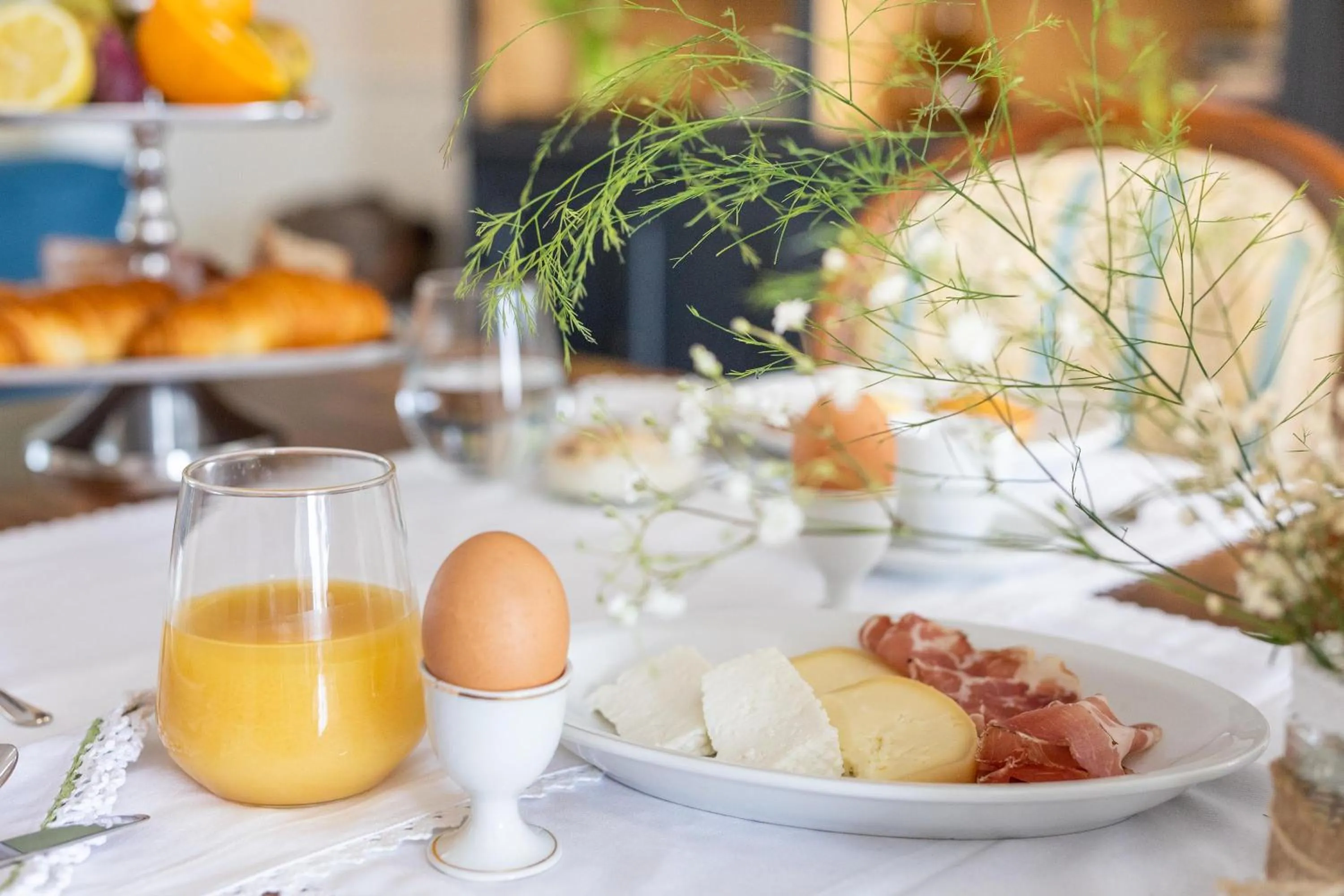 Food and drinks in DimoraLeTreMuse Guesthouse