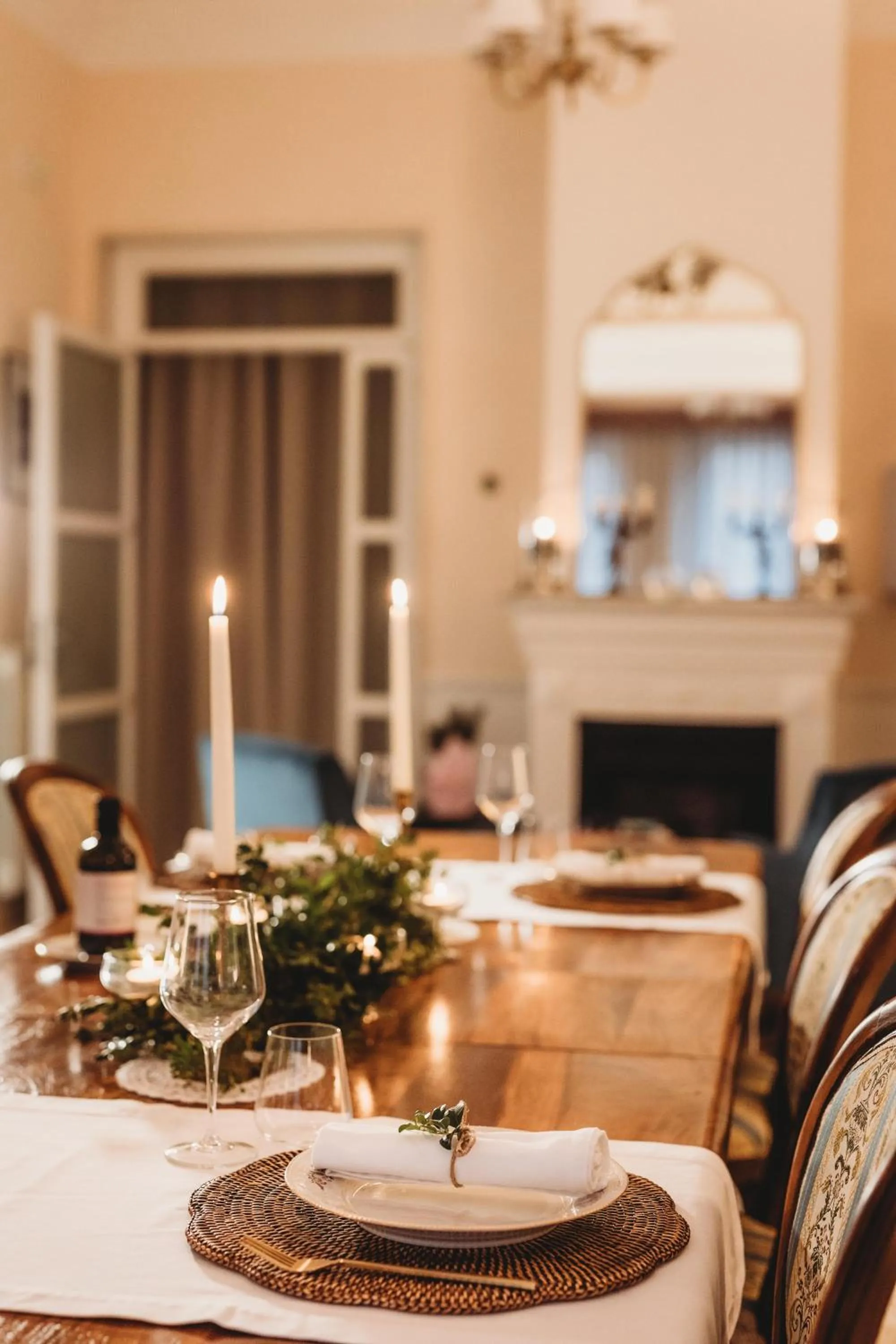 Communal lounge/ TV room in DimoraLeTreMuse Guesthouse