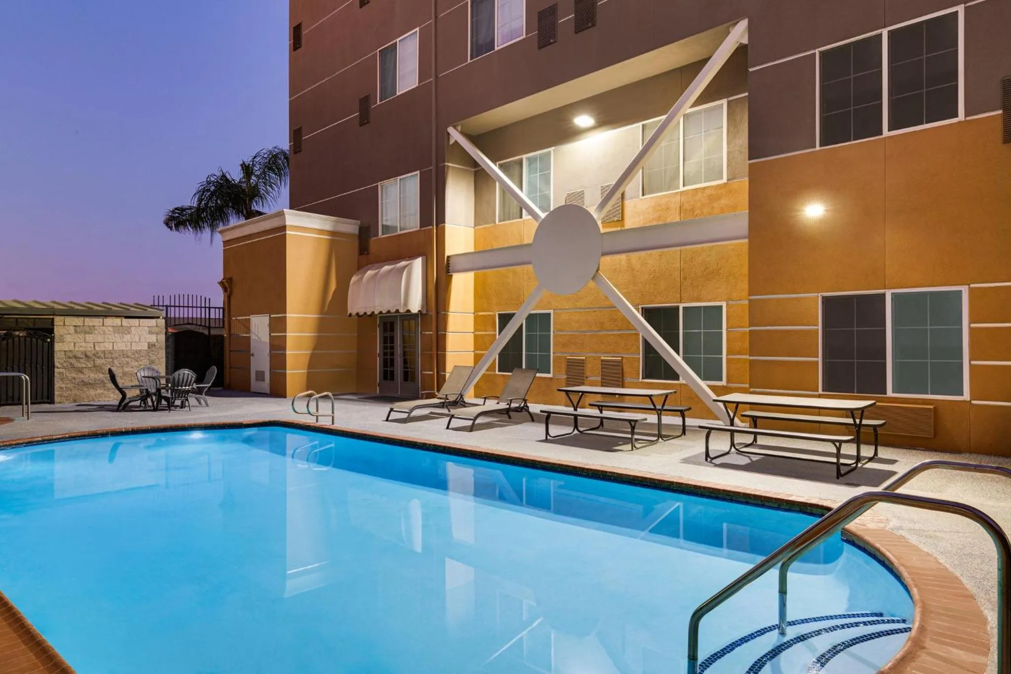Swimming pool in Holiday Inn Express & Suites Bakersfield Central, an IHG Hotel