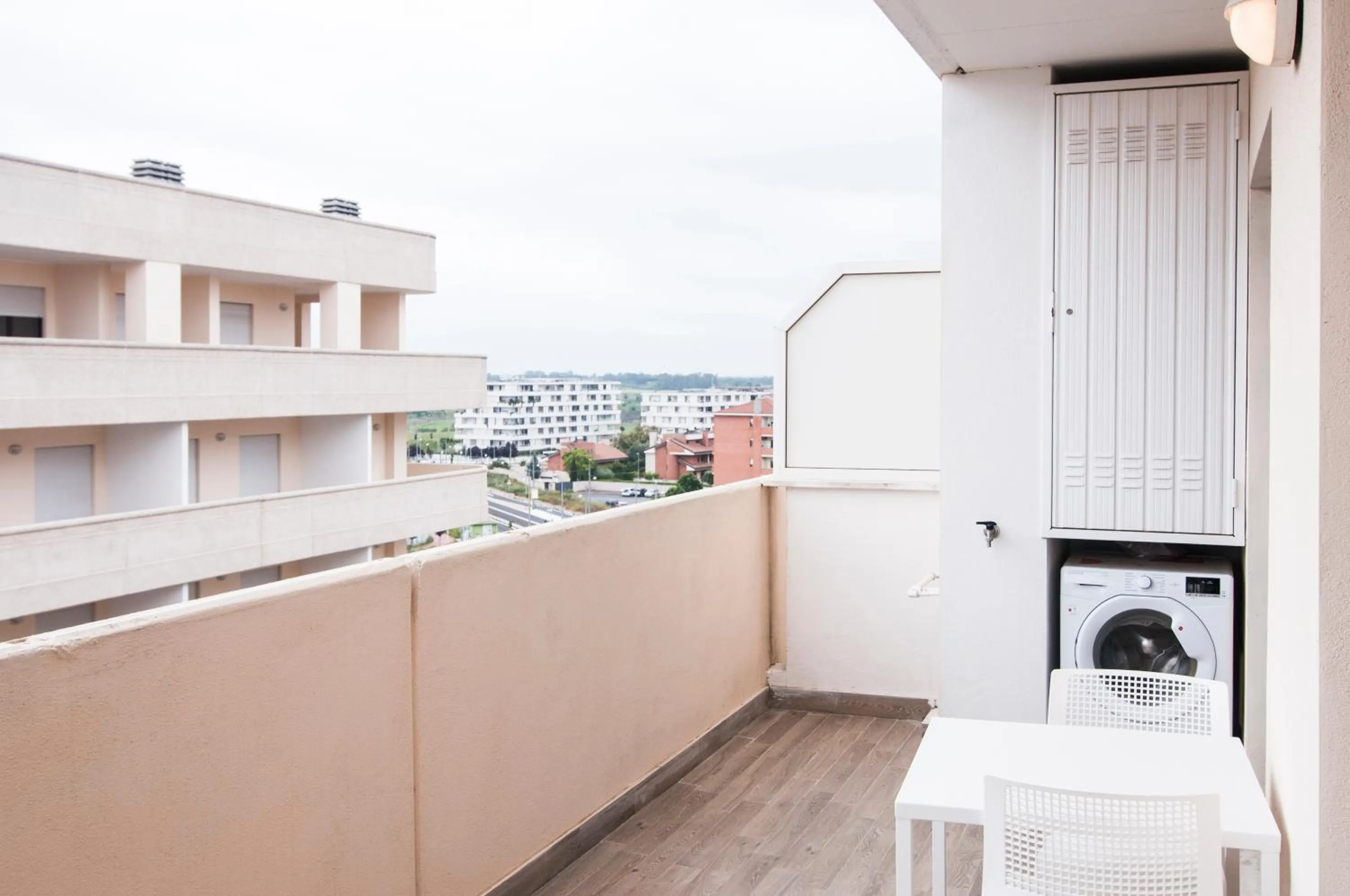 Balcony/Terrace in GuestHost - Fonte Laurentina Apartments