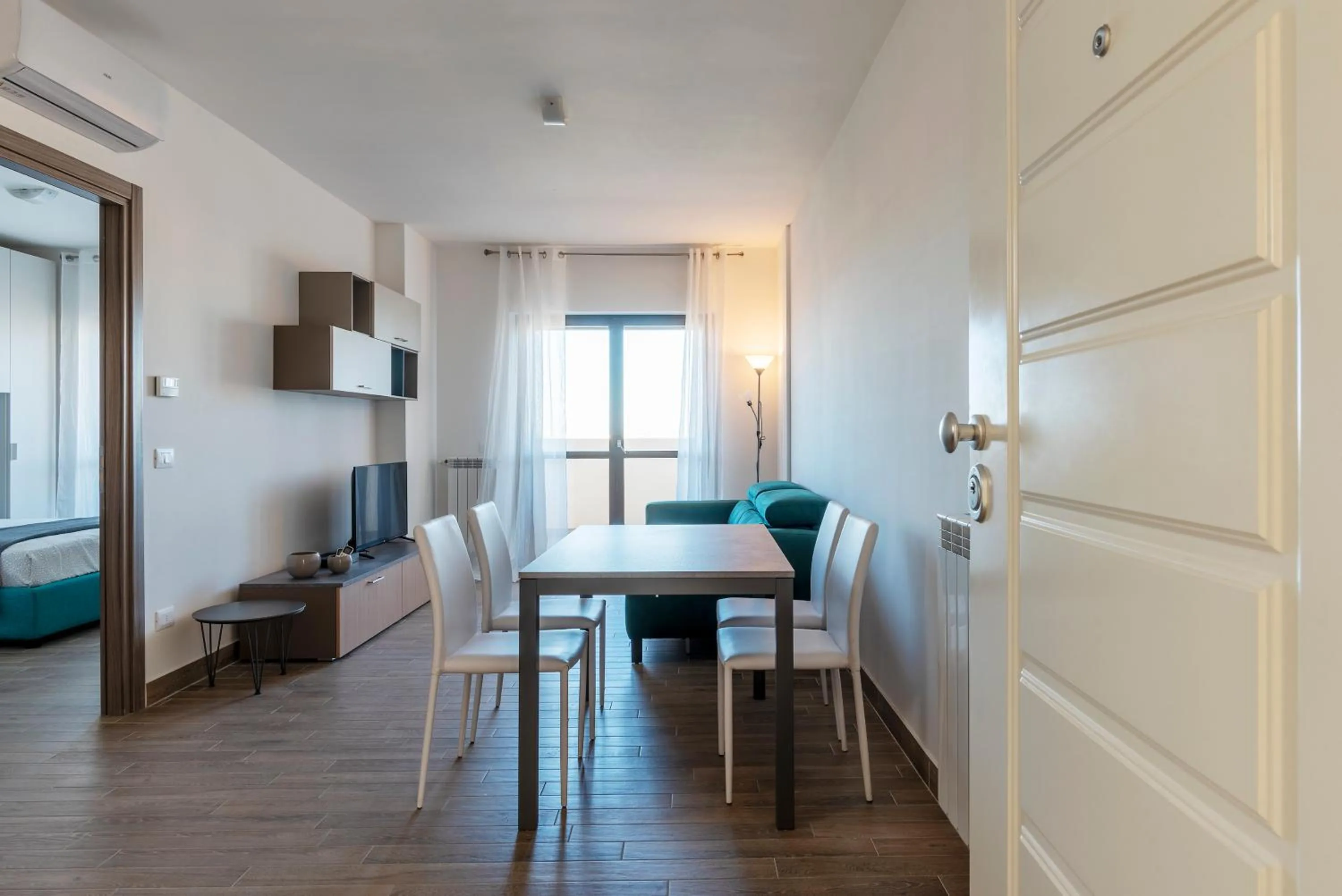 Living room in GuestHost - Fonte Laurentina Apartments