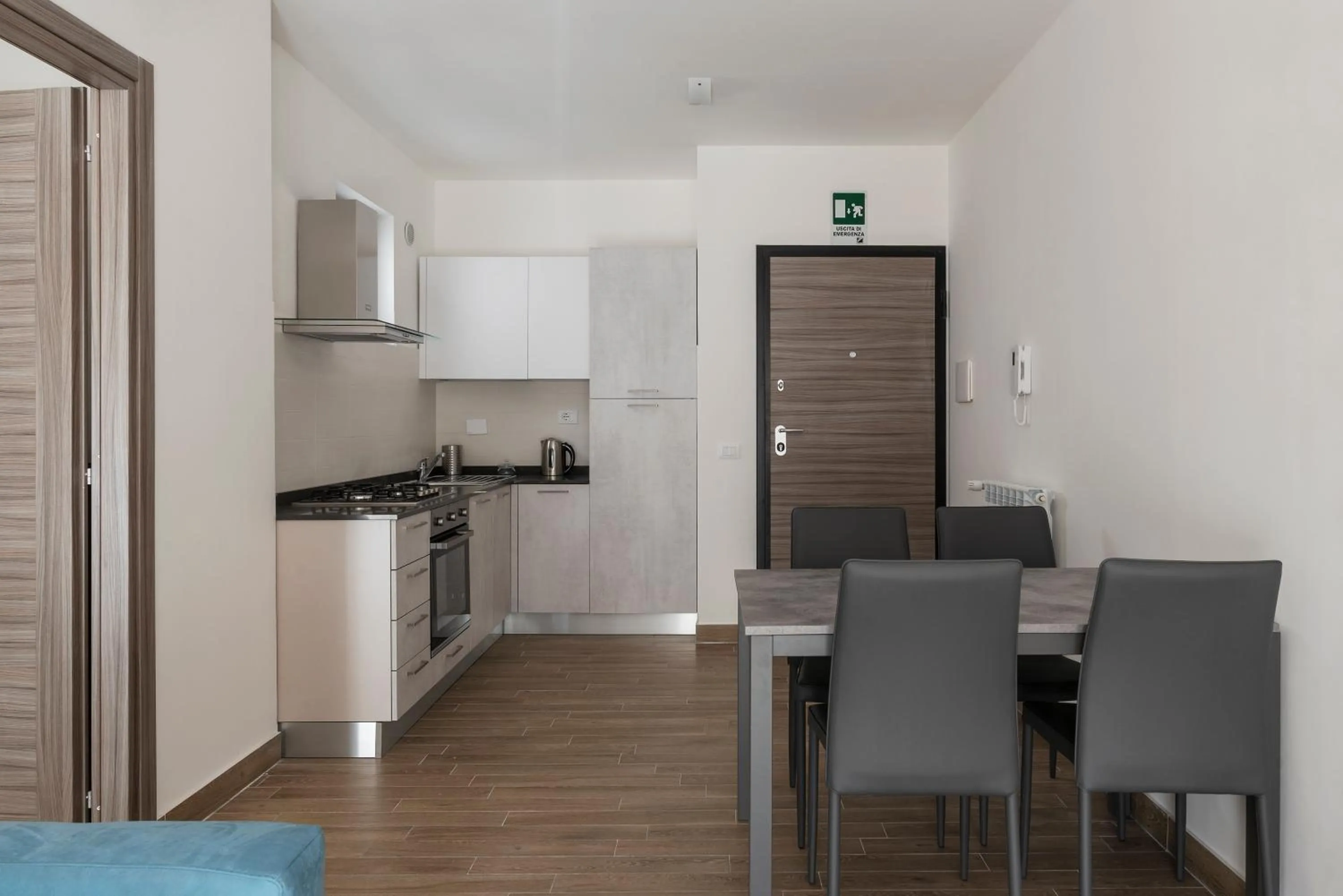 Kitchen or kitchenette in GuestHost - Fonte Laurentina Apartments